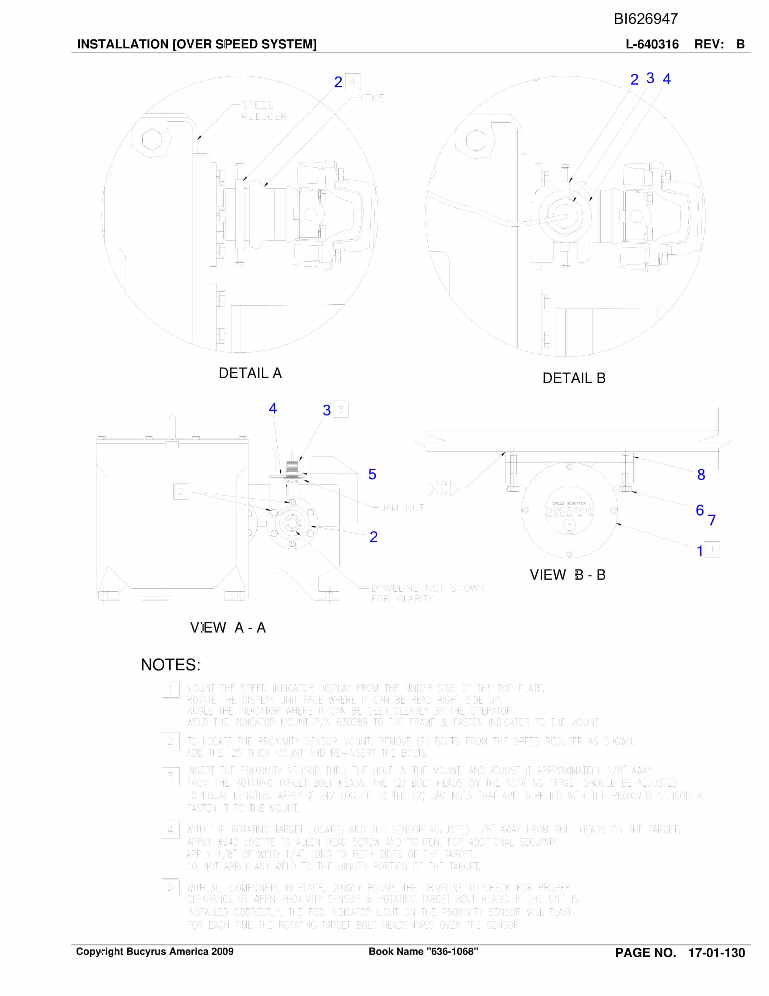 Caterpillar 636-1068 Versatrac Parts Manual BI626947-4