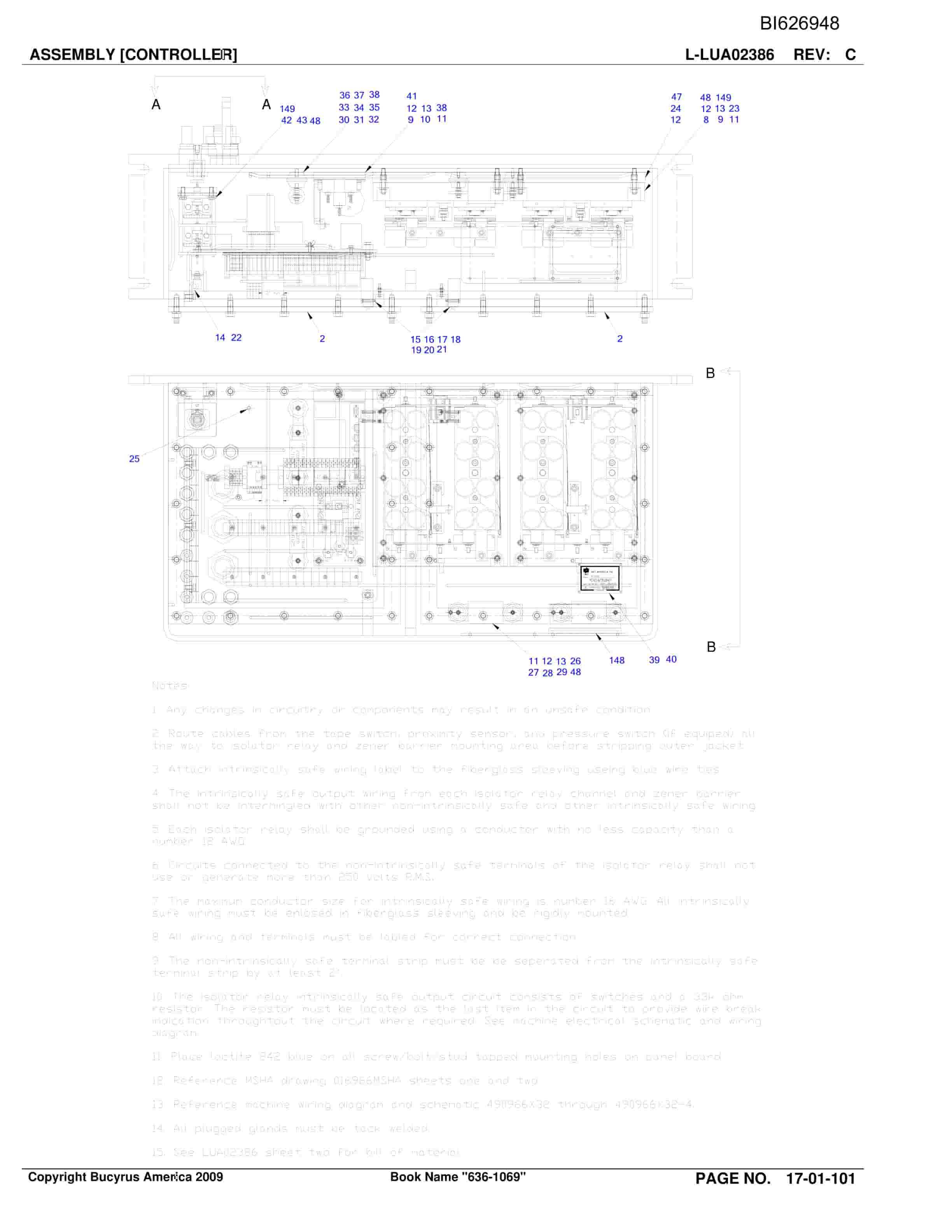 Caterpillar 636-1069 Versatrac Parts Manual BI626948-2