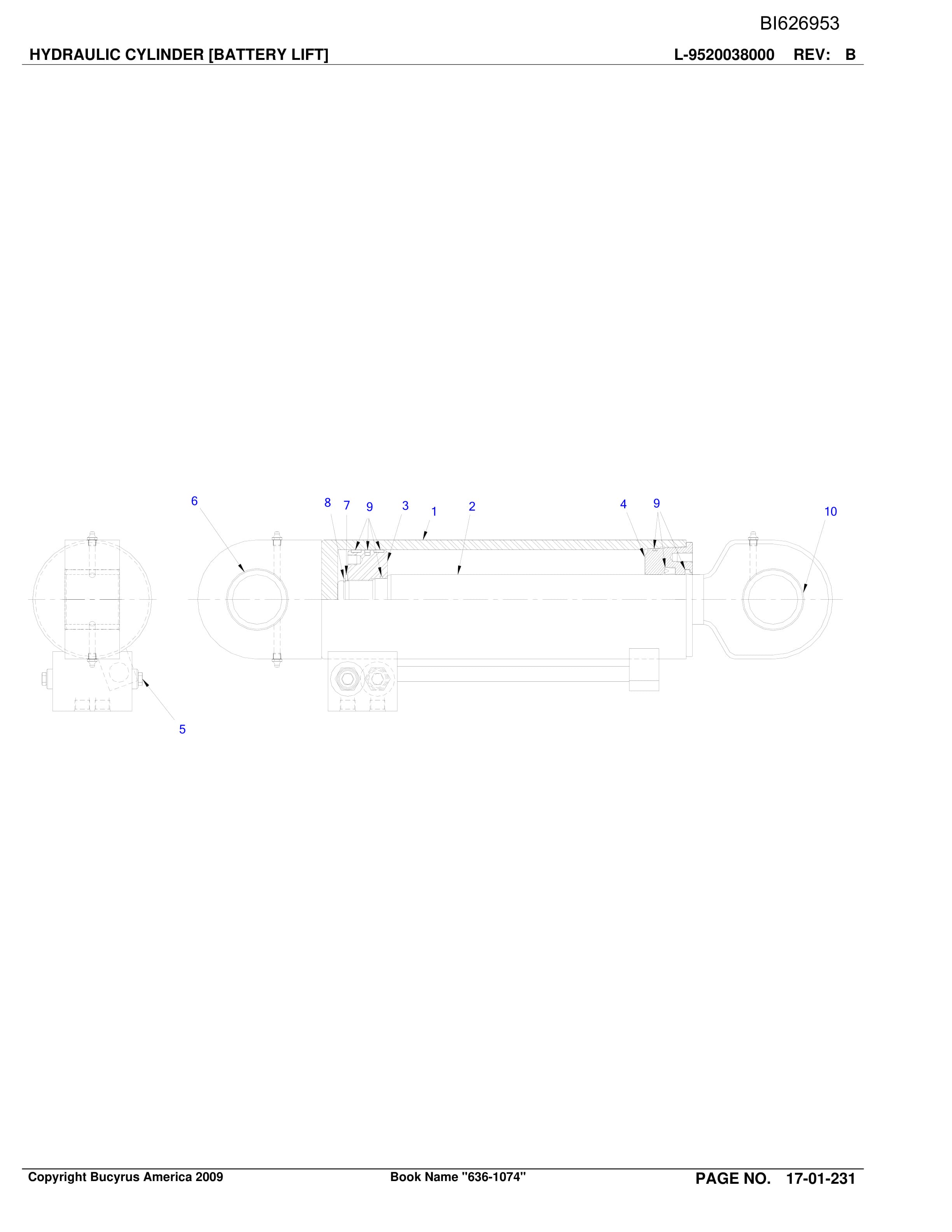 Caterpillar 636-1074 Versatrac Parts Manual BI626953-2