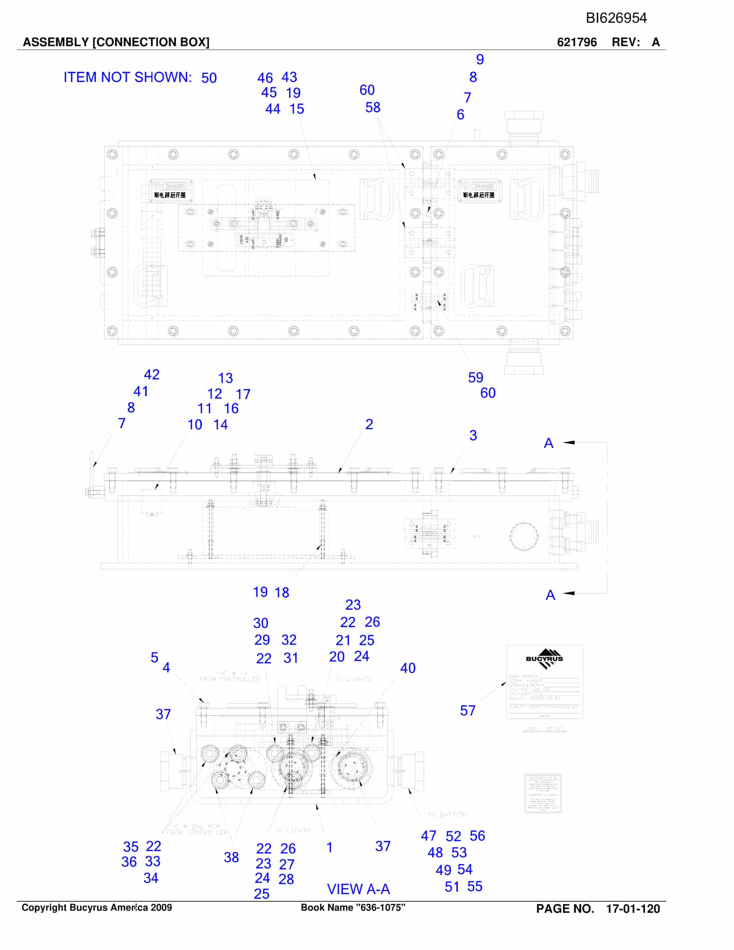 Caterpillar 636-1075 Versatrac Parts Manual BI626954-2