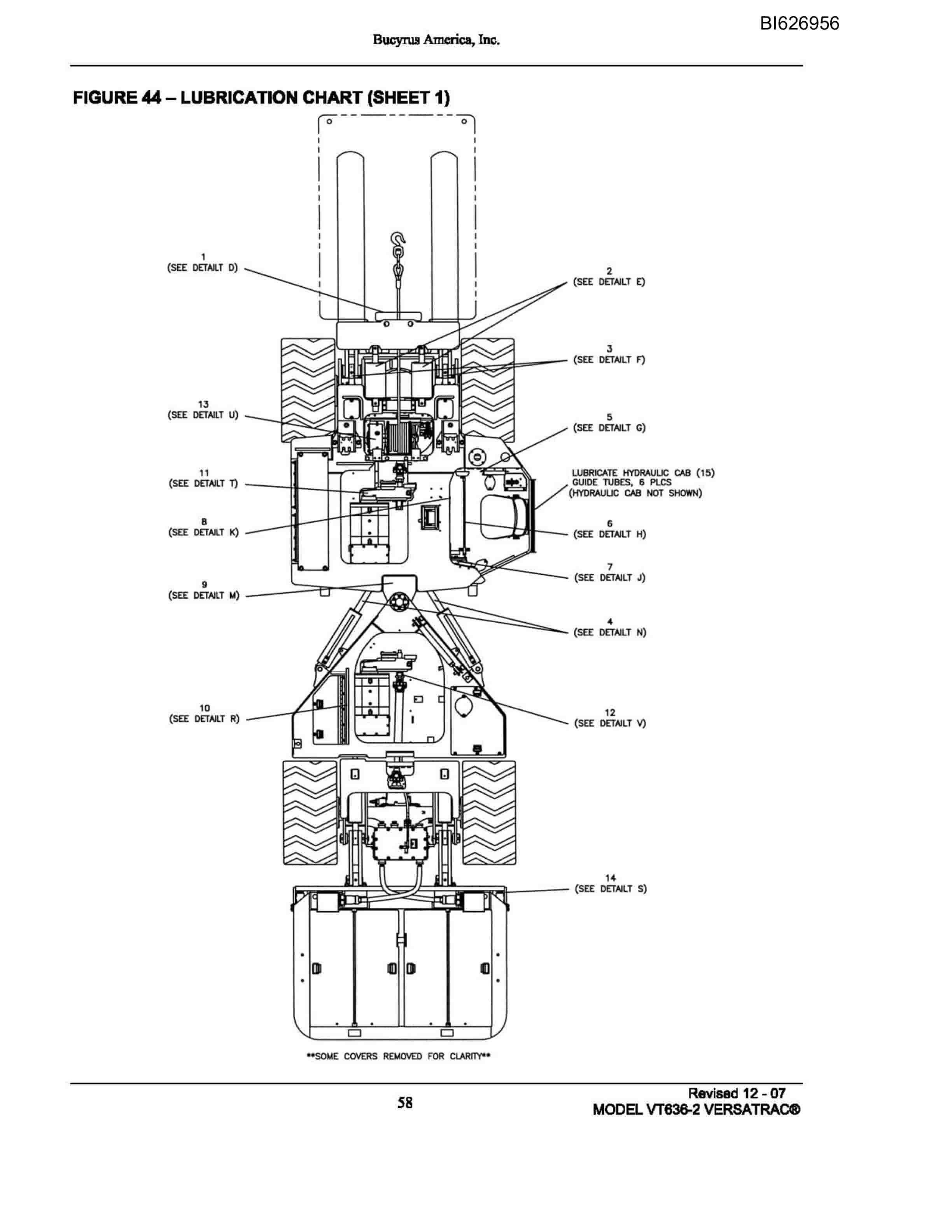 Caterpillar 636-1077 Versatrac Parts Manual BI626956-3