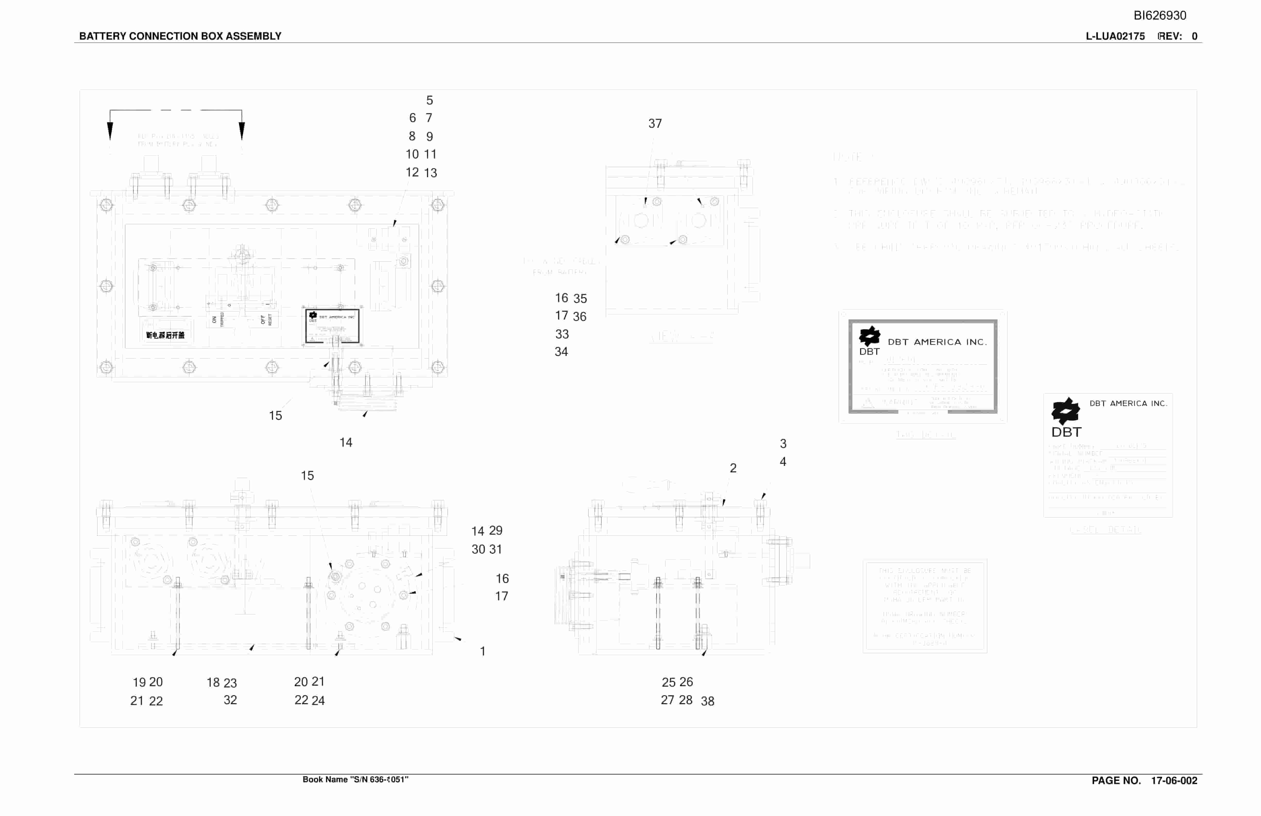 Caterpillar 64189 Shenhua International Parts Manual BI626930-5