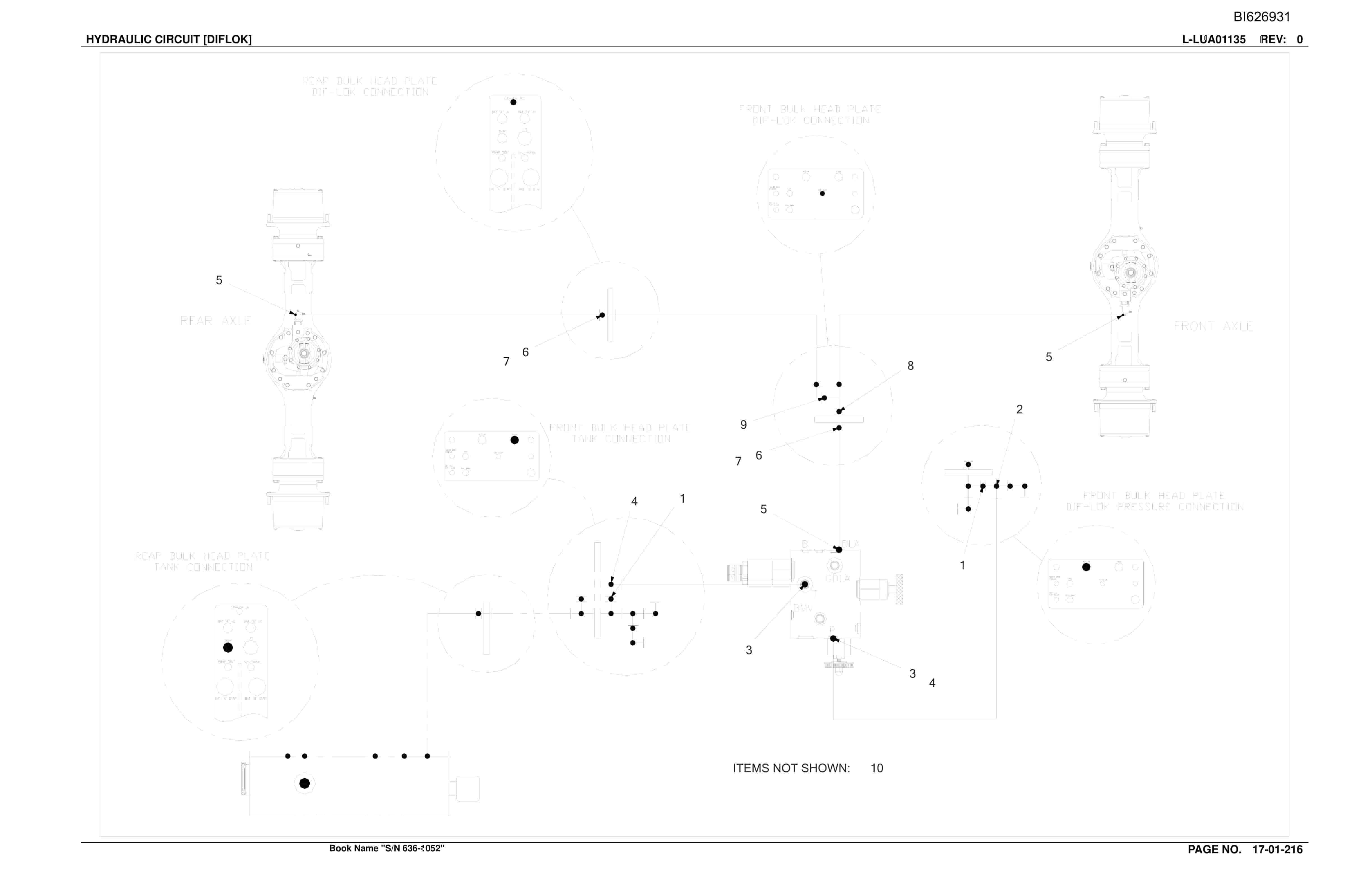 Caterpillar 73185 DBT America Parts Manual BI626931-3