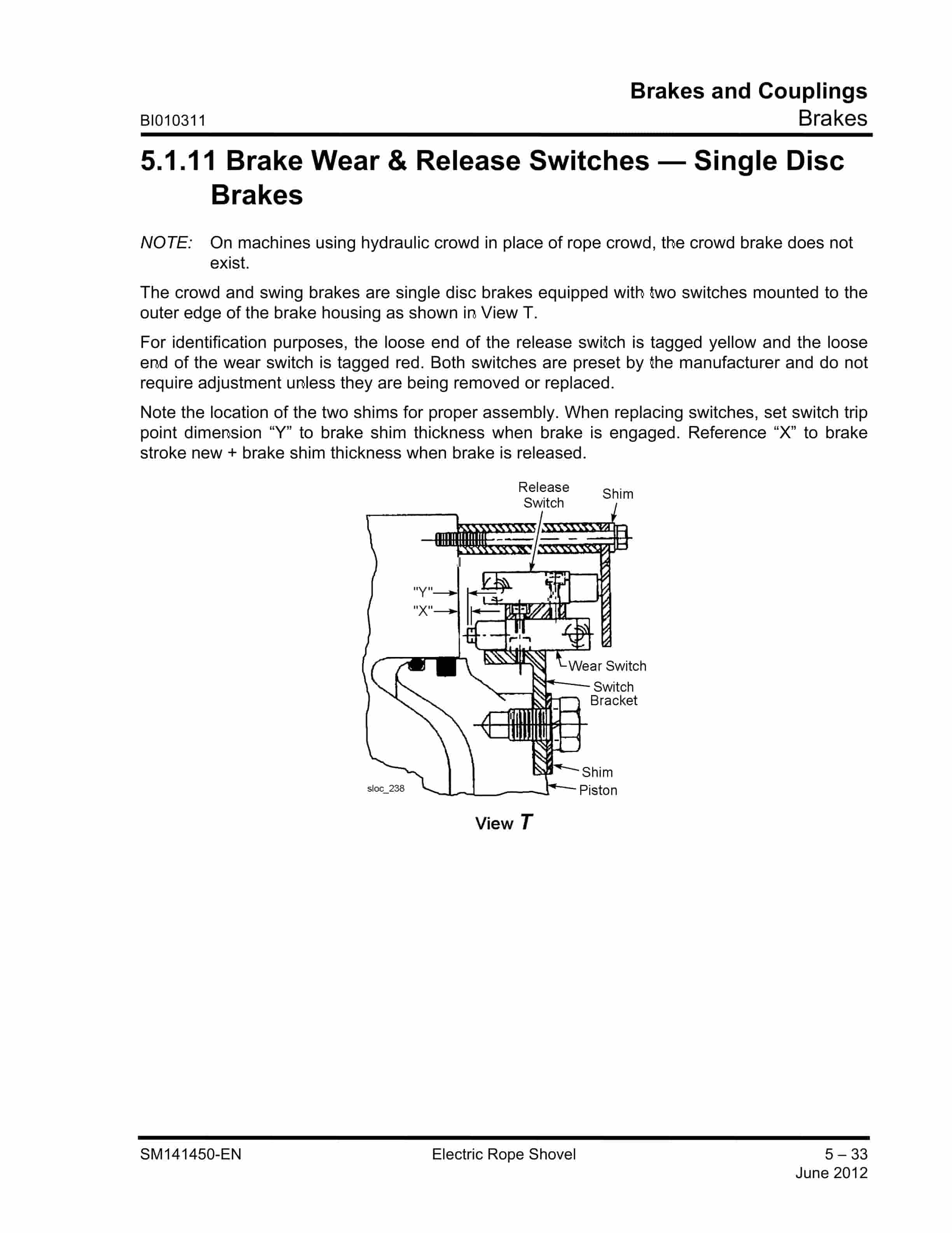 Caterpillar 7495 Electric Rope Shovel Service Manual BI010305 4 Caterpillar 7495 Electric Rope Shovel Service Manual BI010305 - Image 4