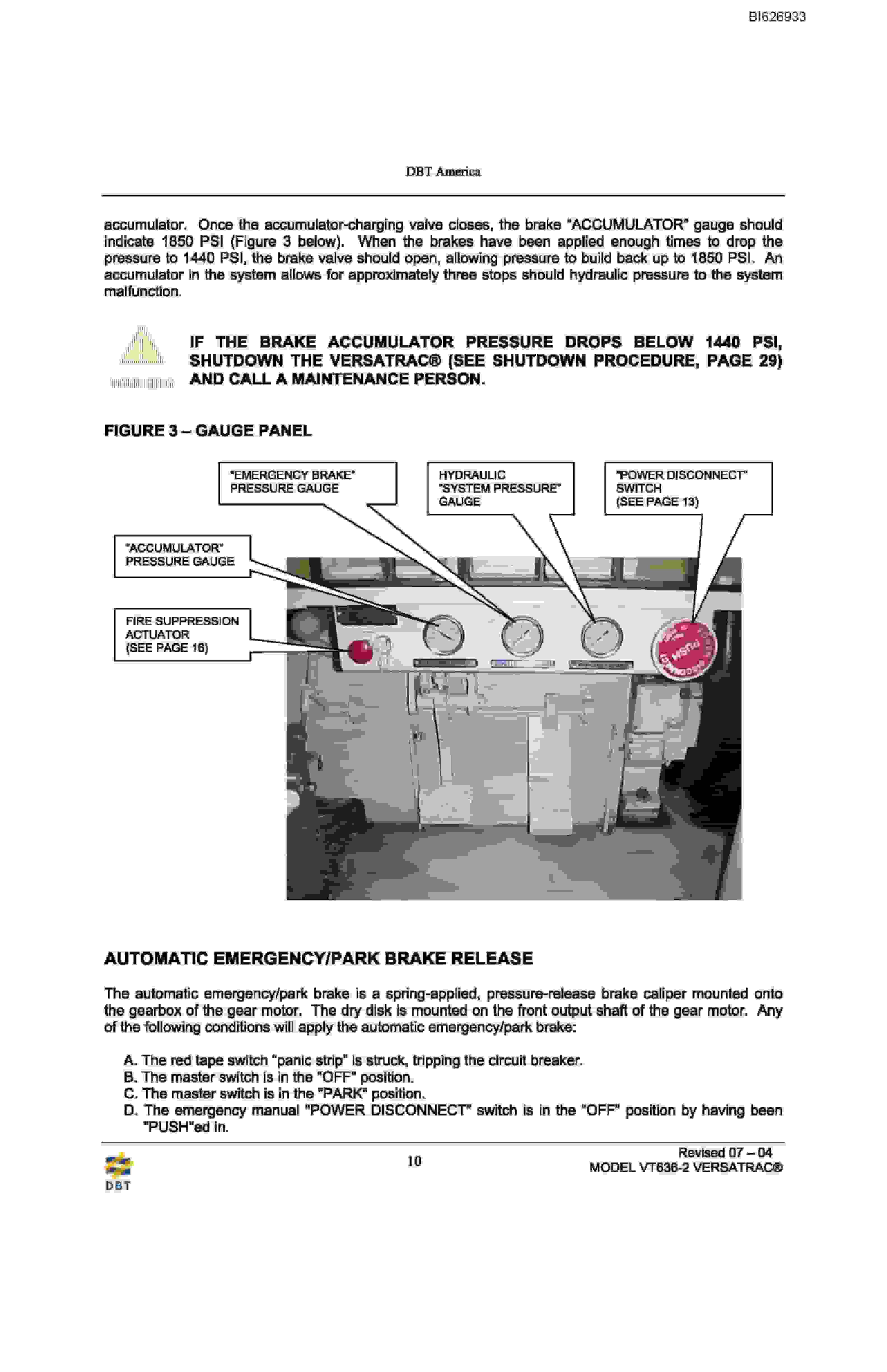 Caterpillar 87308 Consol Energy Parts Manual BI626933-5