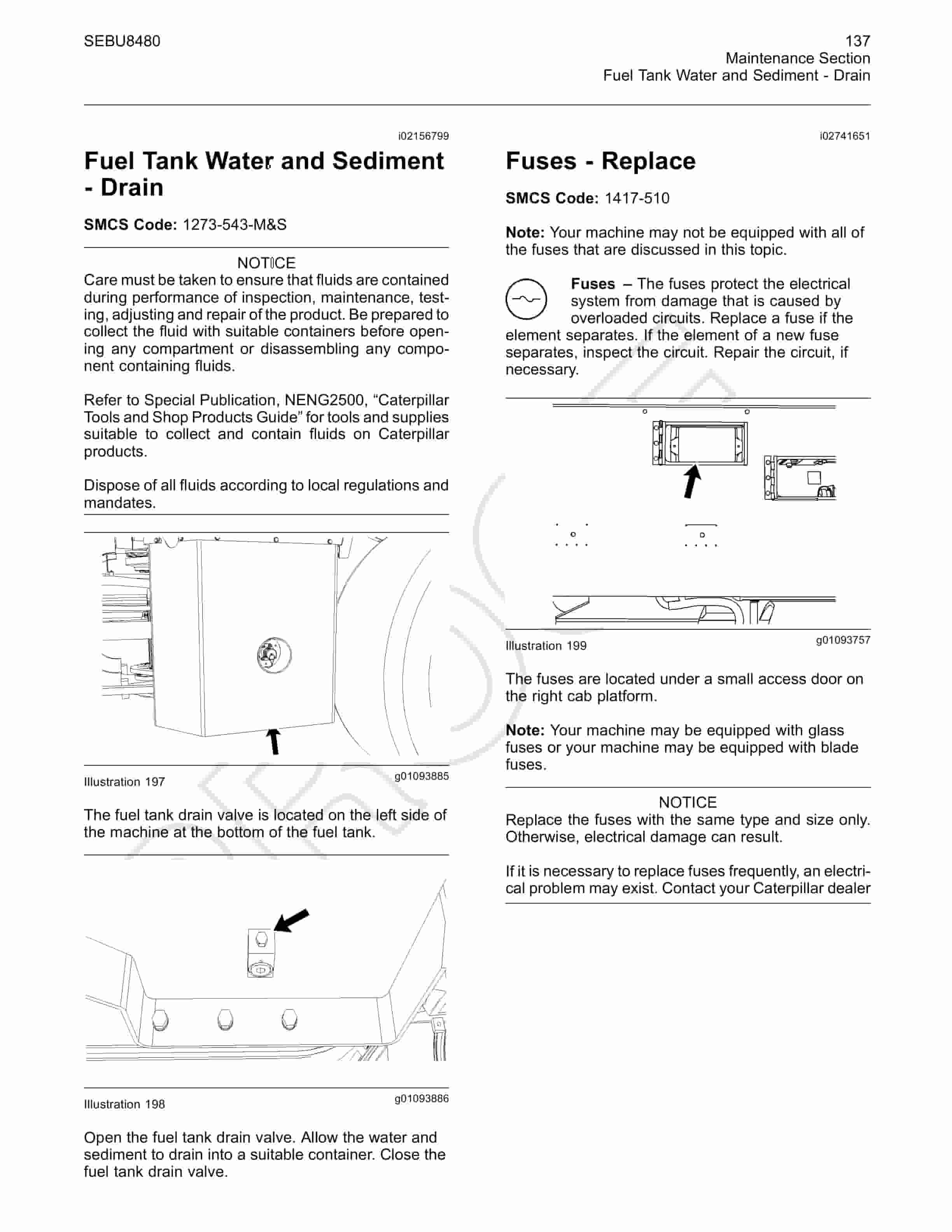 Caterpillar 988H Wheel Loader Operation And Maintenance Manual SEBU8480-5