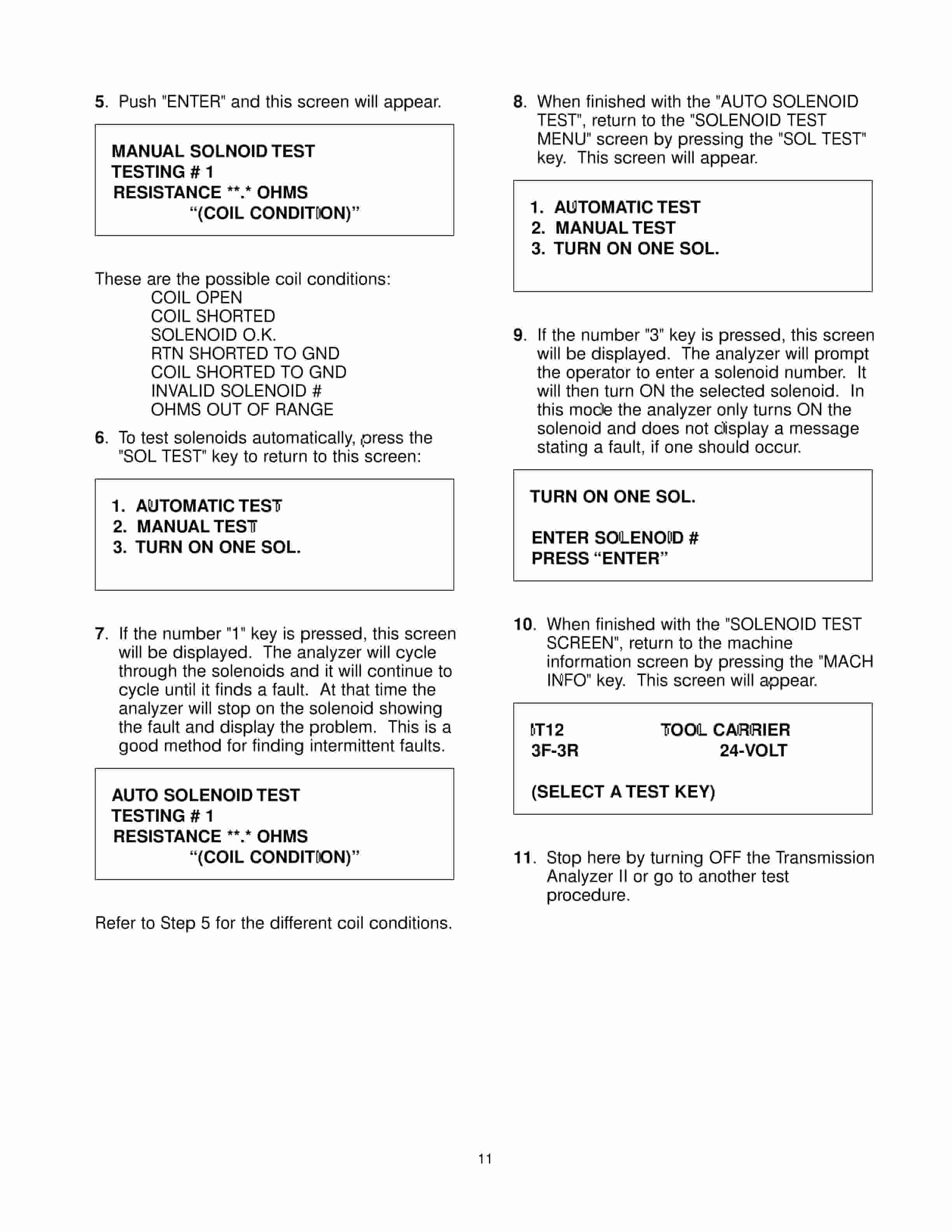 Caterpillar 9U-7500 Transmission Analyzer II Tool Operating Manual NEHS0644-06-3