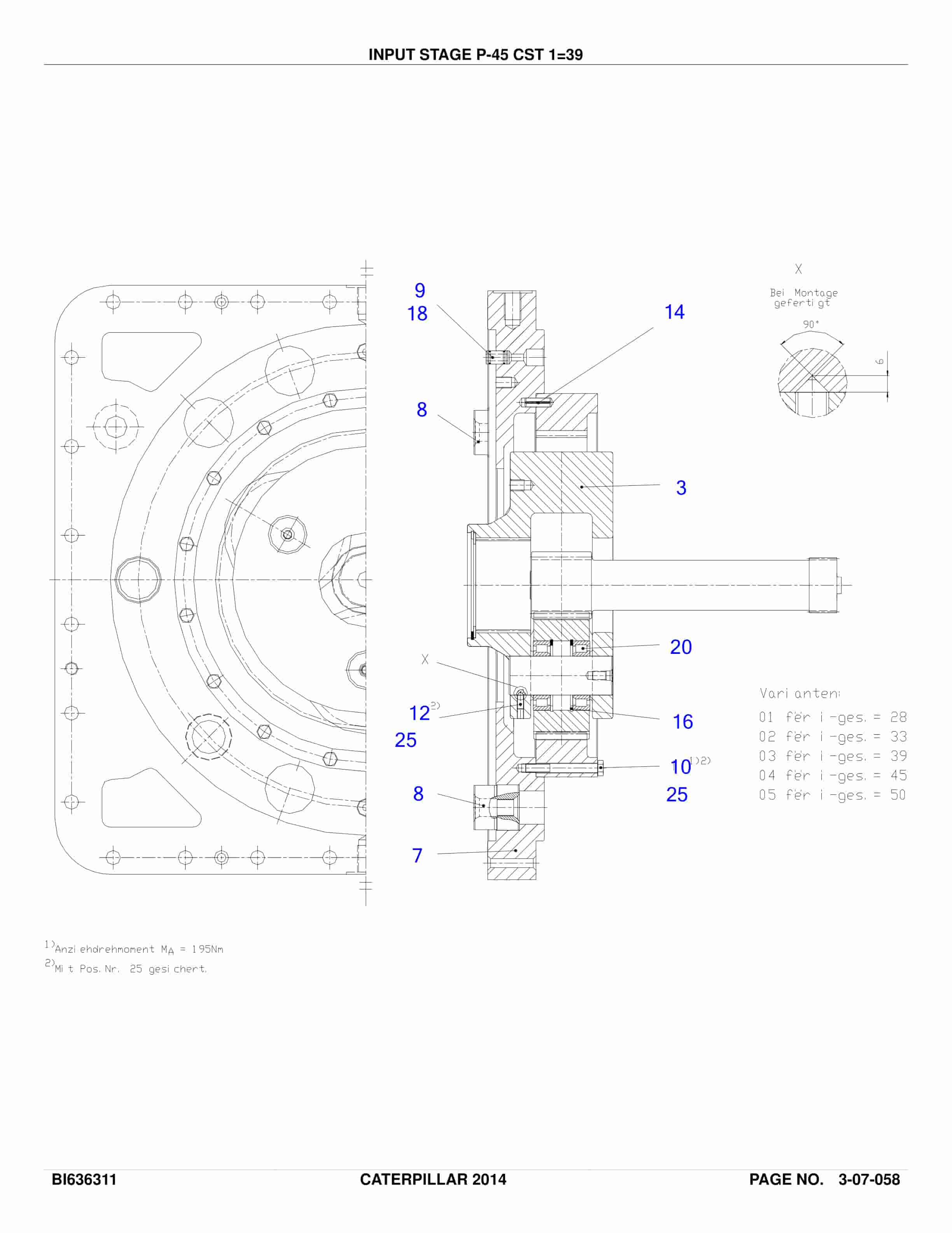 Caterpillar AFC Longwall System Parts Catalog BI636312-3