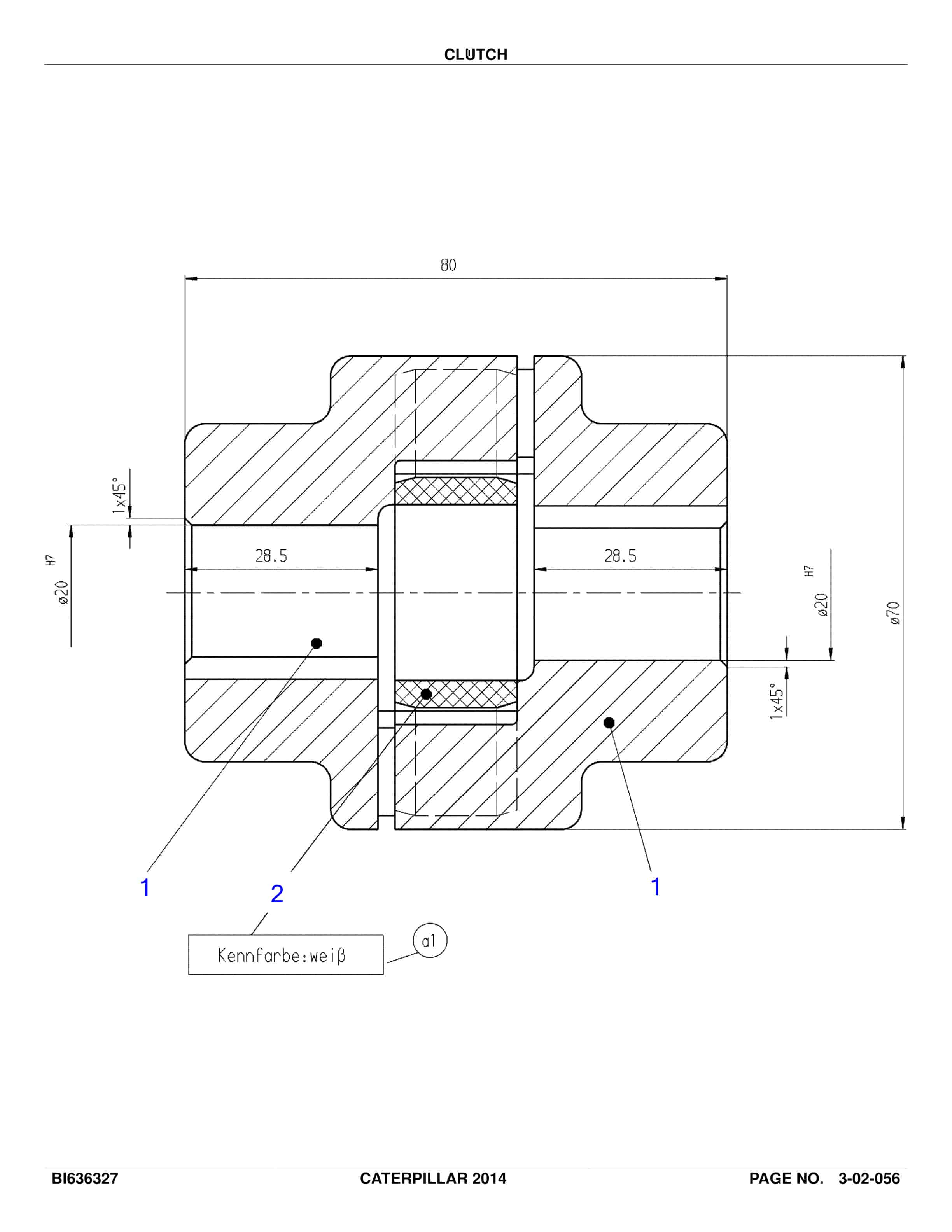 Caterpillar AFC Longwall System Parts Catalog BI636327-2
