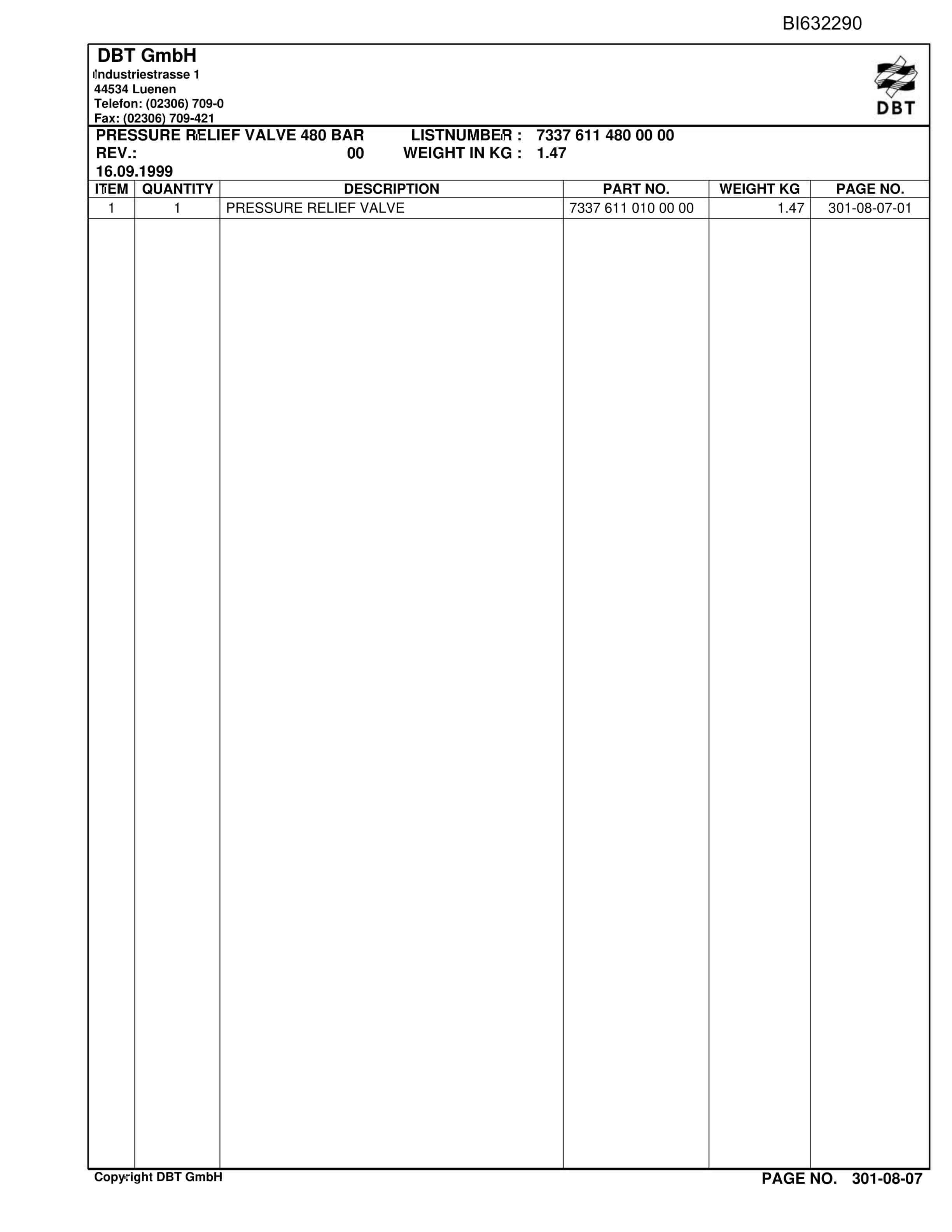 Caterpillar AFC SH-PF 4-1132 SHENHUA-YUJIALIANG II Parts Manual BI632290-3