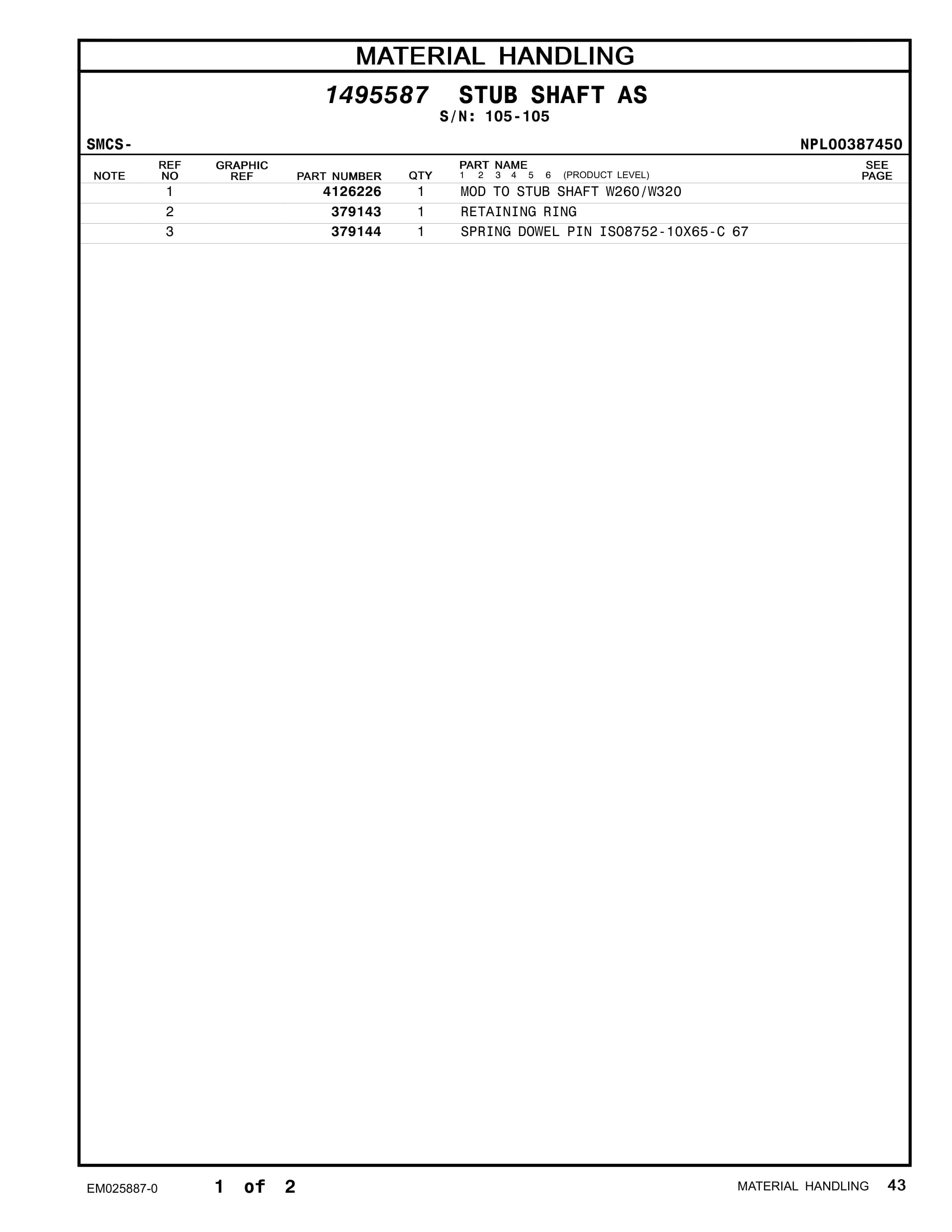 Caterpillar AFCPF5 ArmOred Face Conveyor System Parts Manual EM025887-0 4 Caterpillar AFCPF5 ArmOred Face Conveyor System Parts Manual EM025887-0 - Image 4