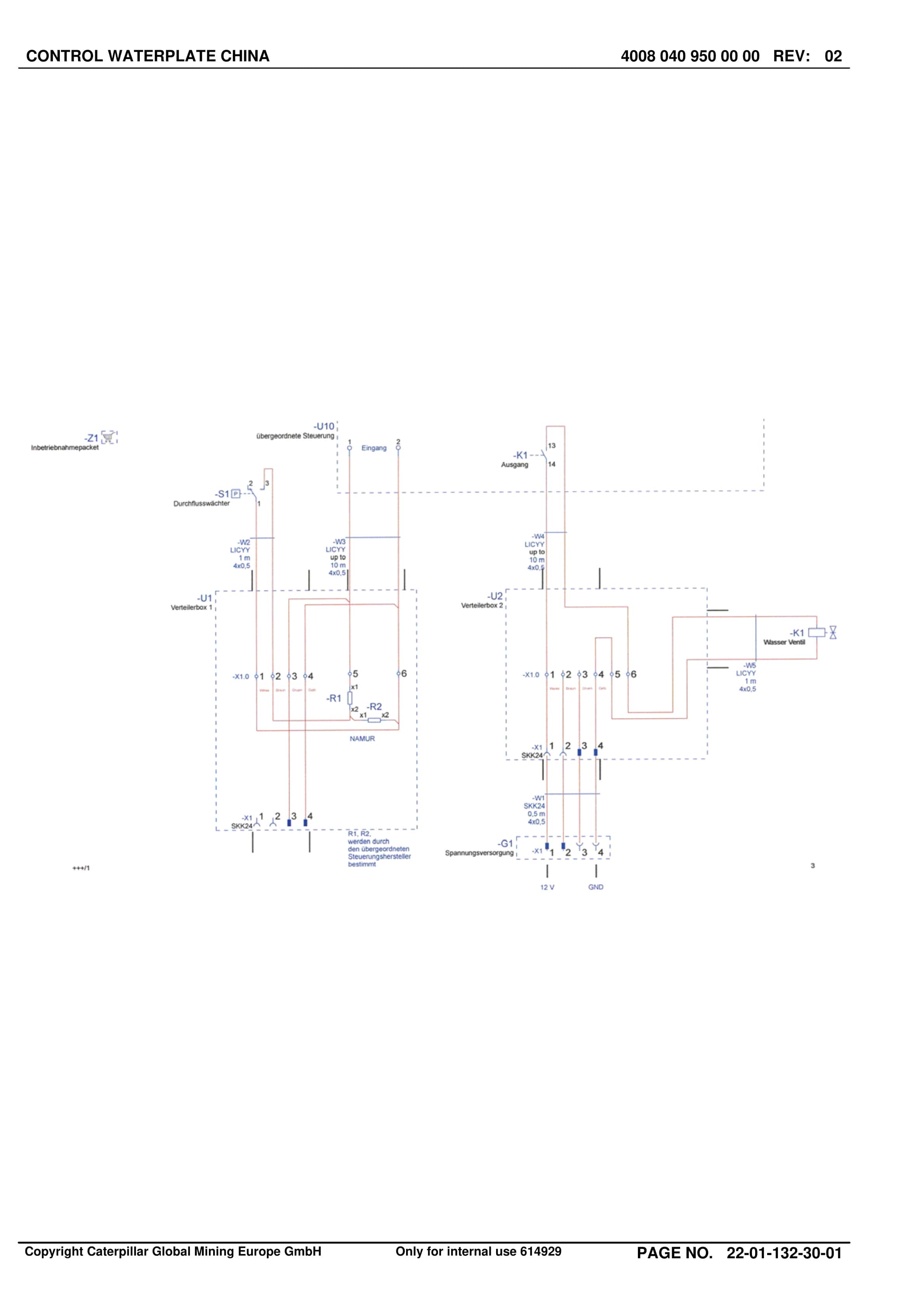 Caterpillar AmOred Face Conveyor, Rear Conveyor Parts Manual BI628681-3