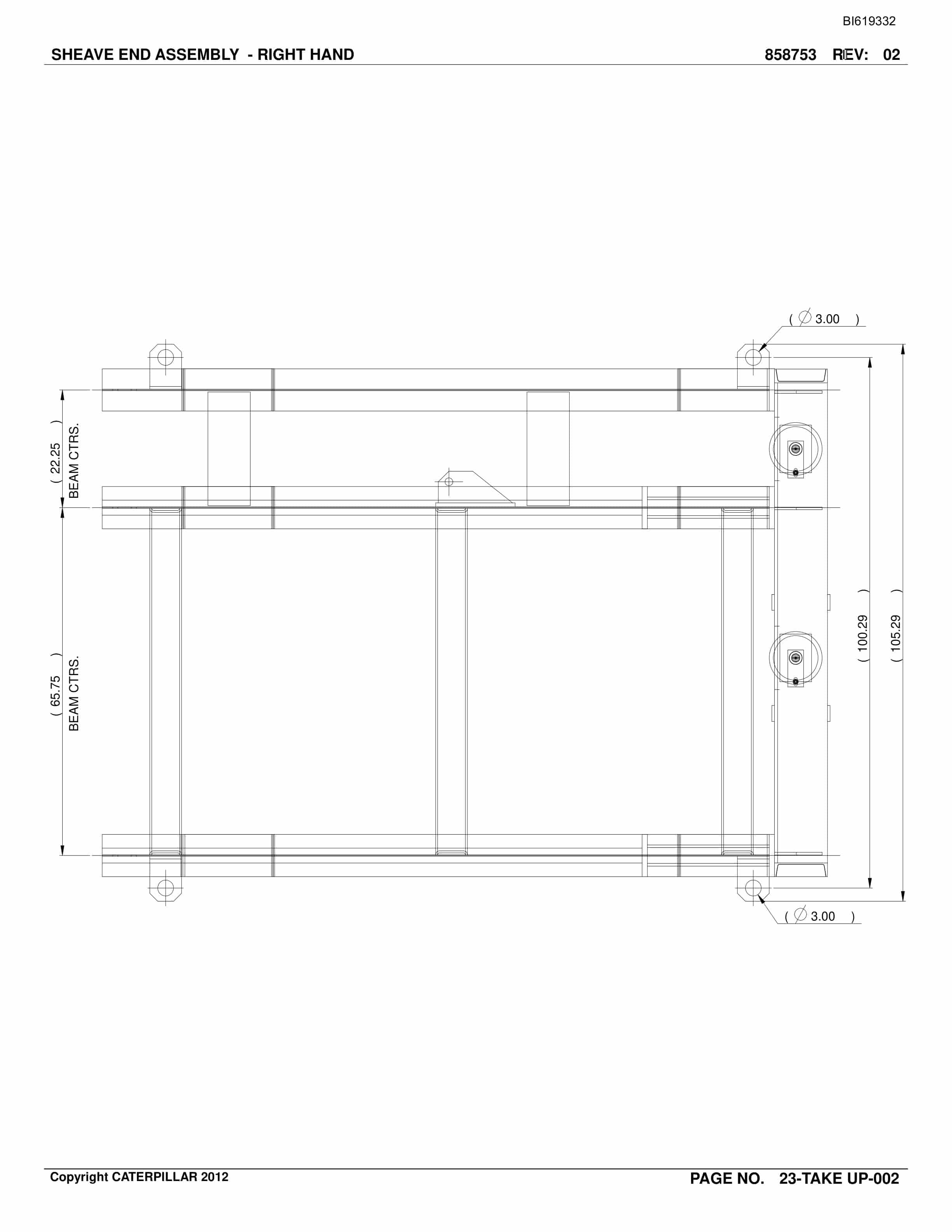 Caterpillar Belt System Parts And Service Manual BI619332-5