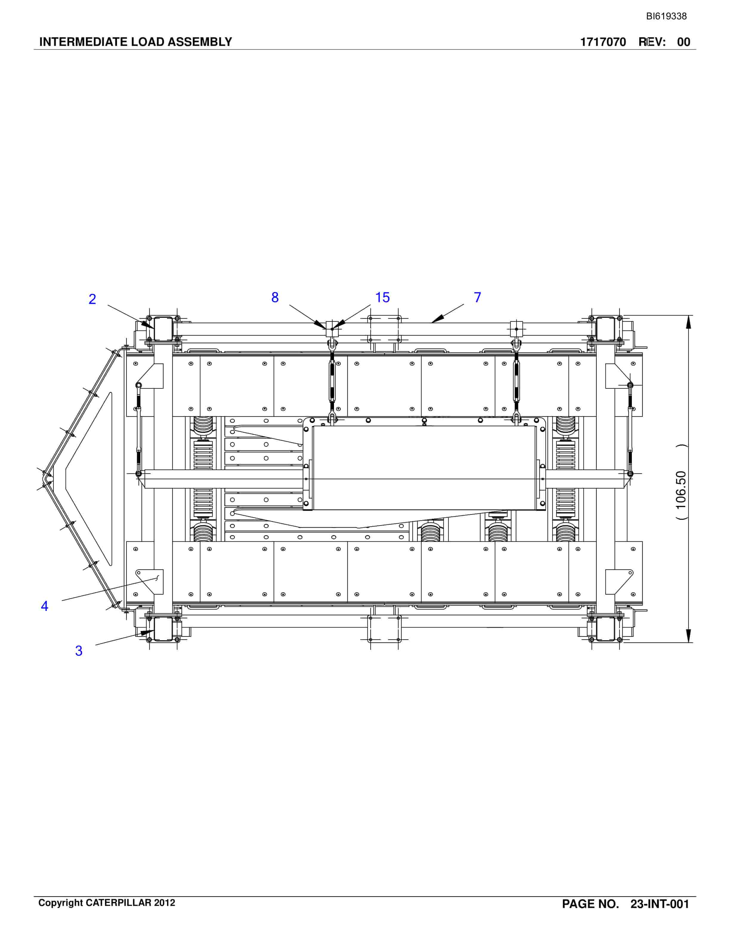 Caterpillar Belt System Parts And Service Manual BI619338-2