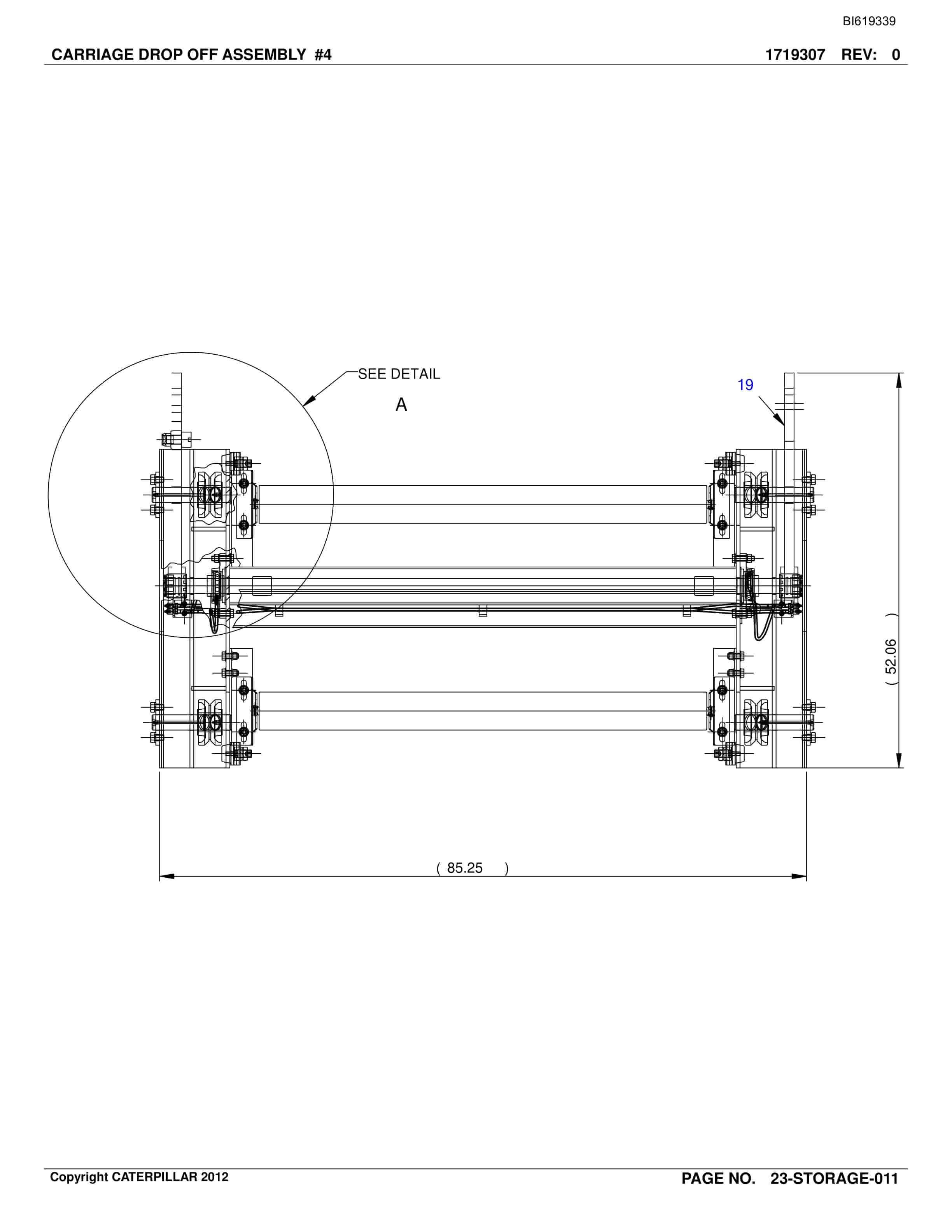 Caterpillar Belt System Parts And Service Manual BI619339-4