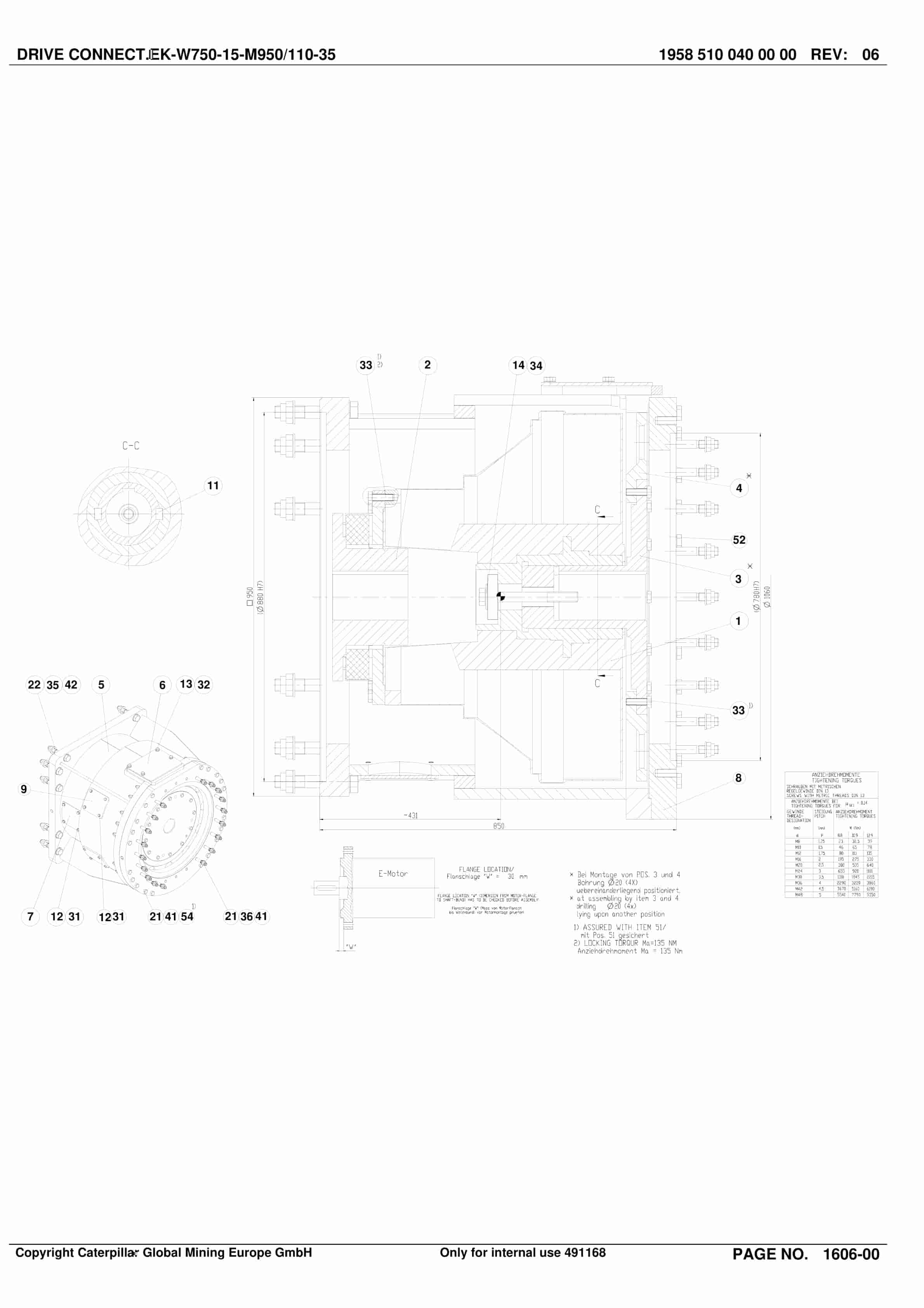 Caterpillar BSL Parts Manual BI001725-4