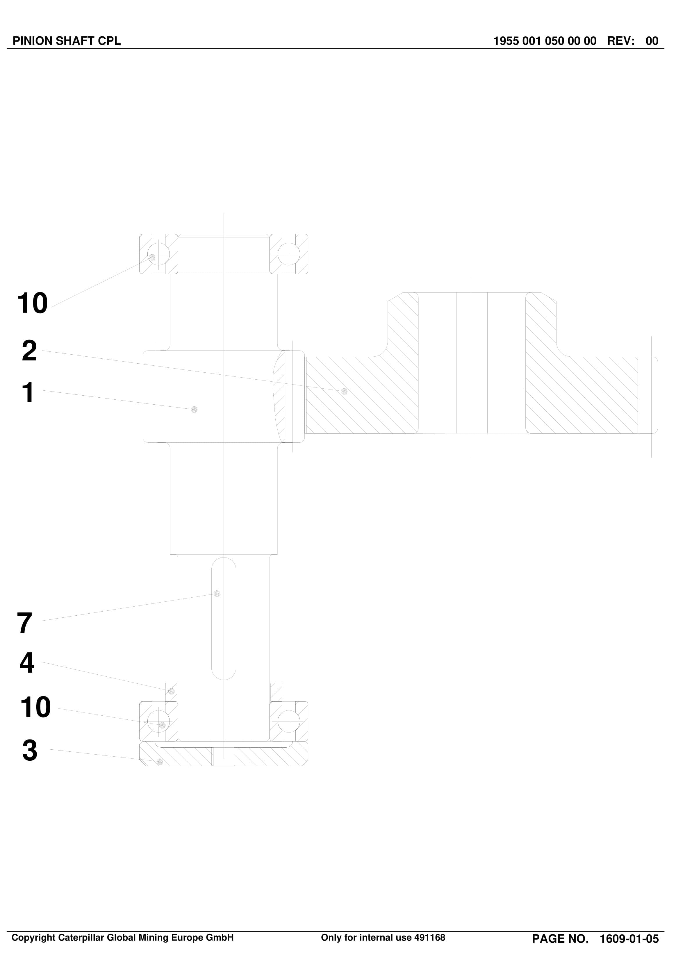 Caterpillar BSL Parts Manual BI001725-5