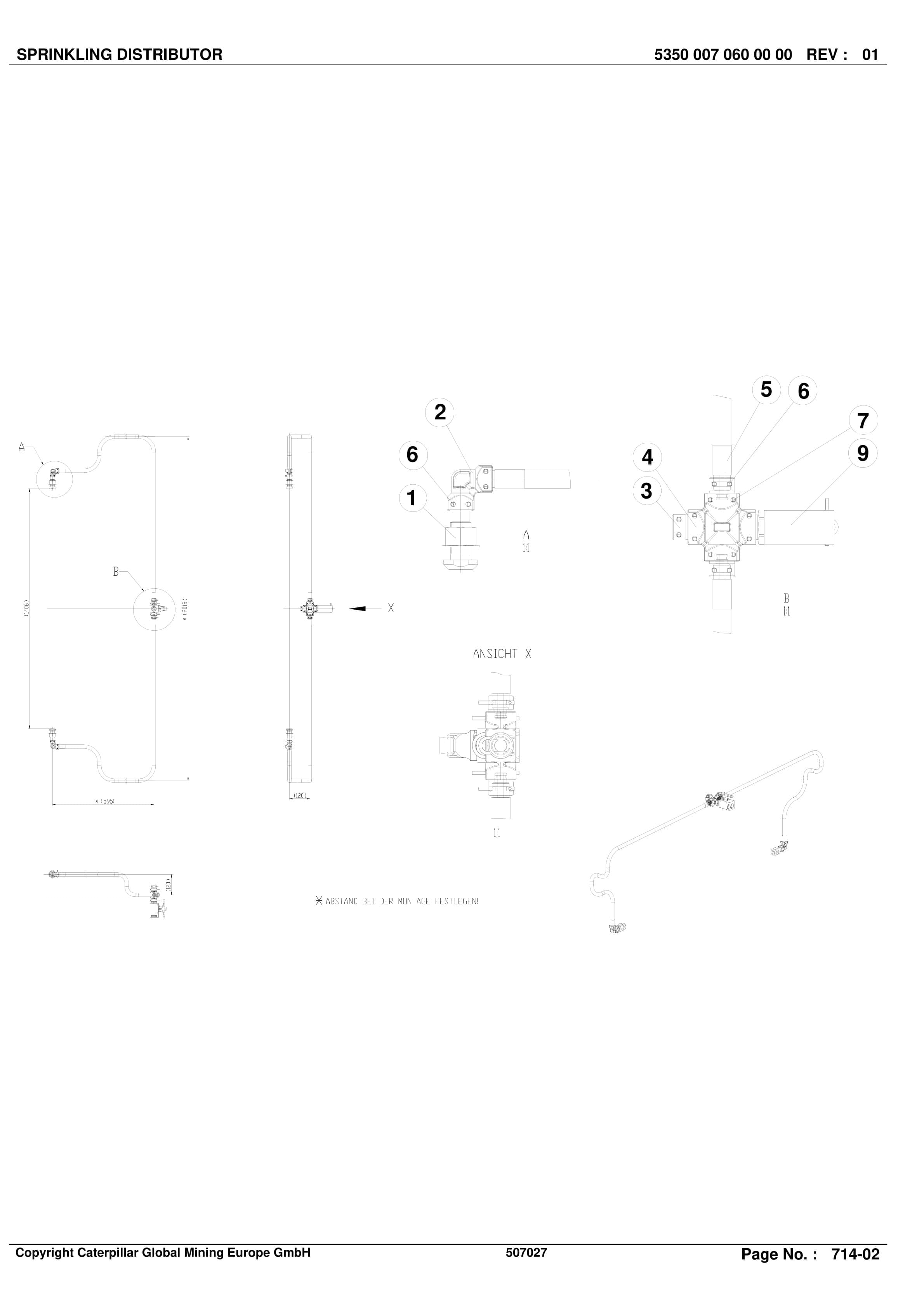 Caterpillar BSL Parts Manual BI001726-5