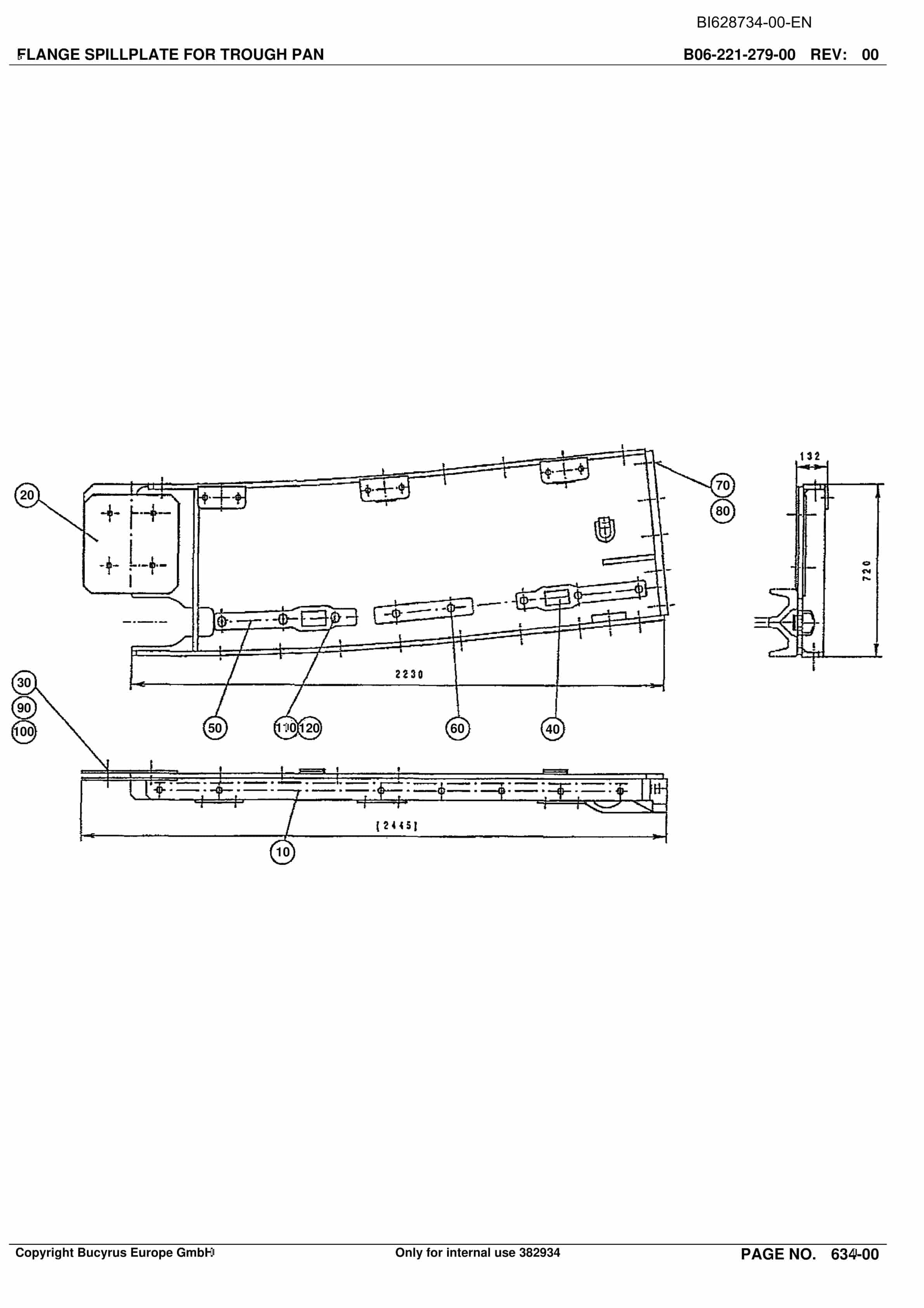 Caterpillar BSL Parts Manual BI628734-2