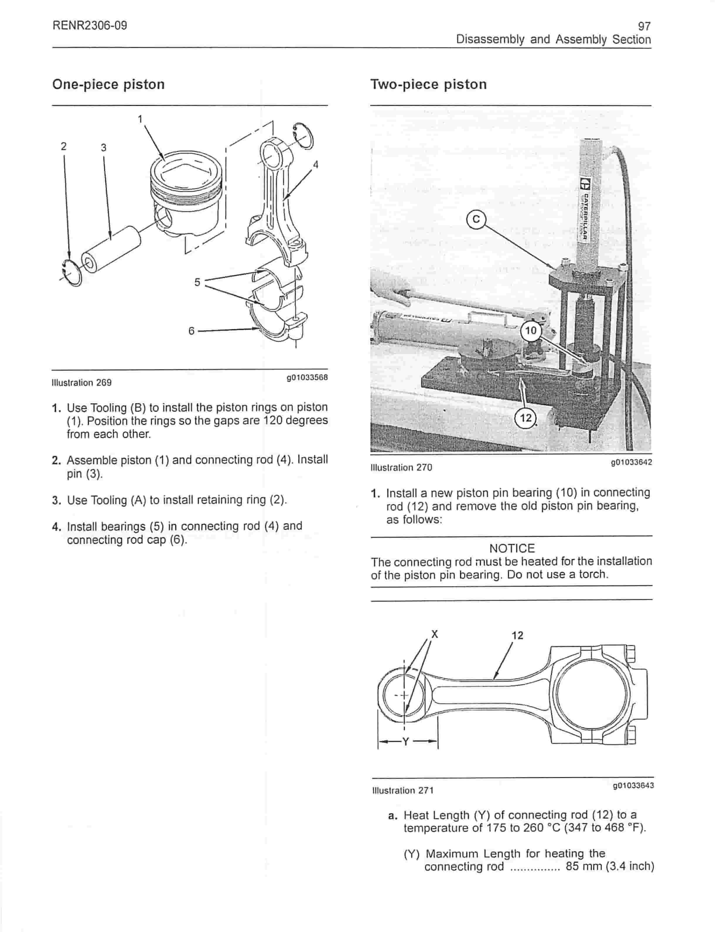 Caterpillar C-15, C-16, C-18 On-Highway Engines Dissassembly And Assembly Manual RENR2306-09-3