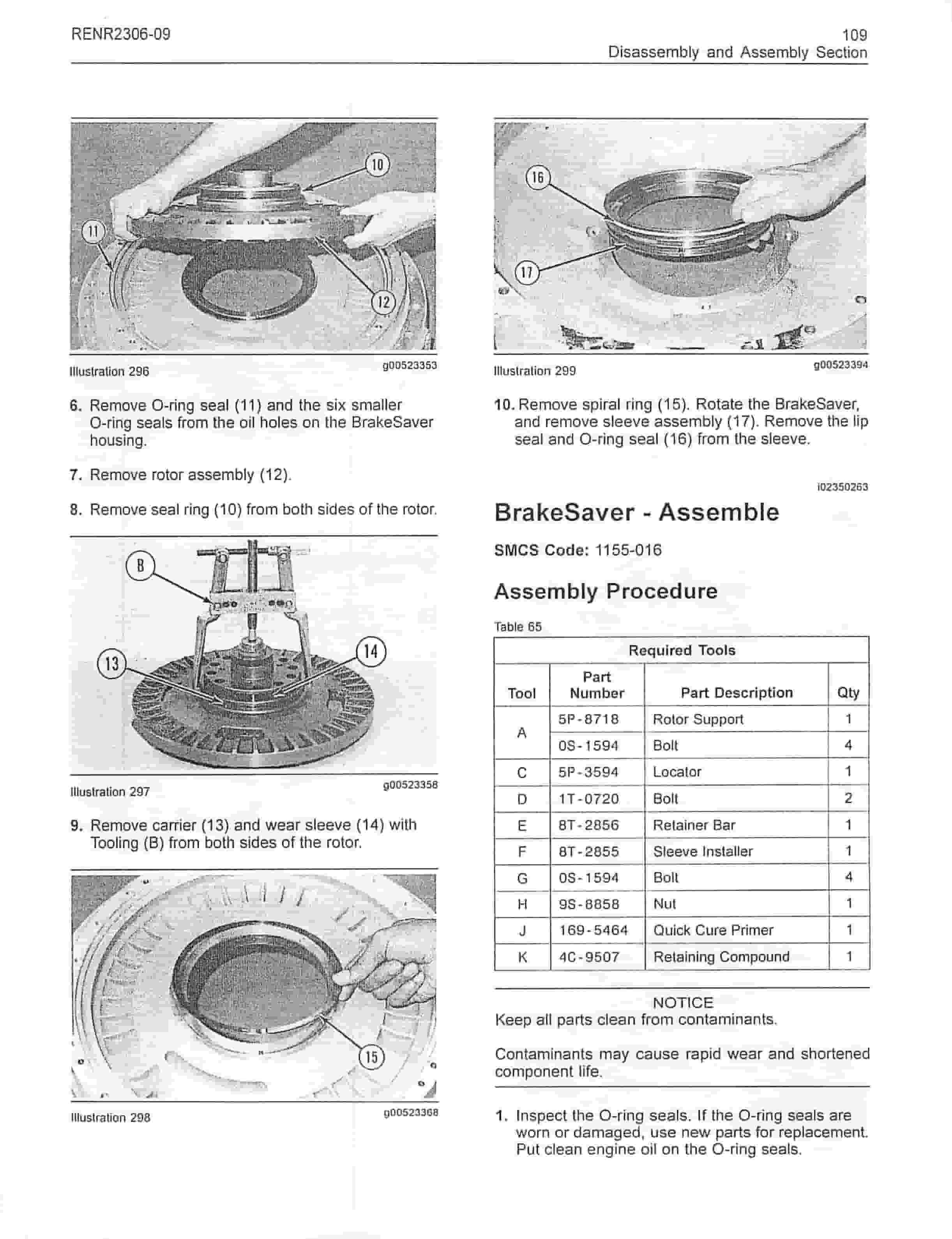 Caterpillar C-15, C-16, C-18 On-Highway Engines Dissassembly And Assembly Manual RENR2306-09-4