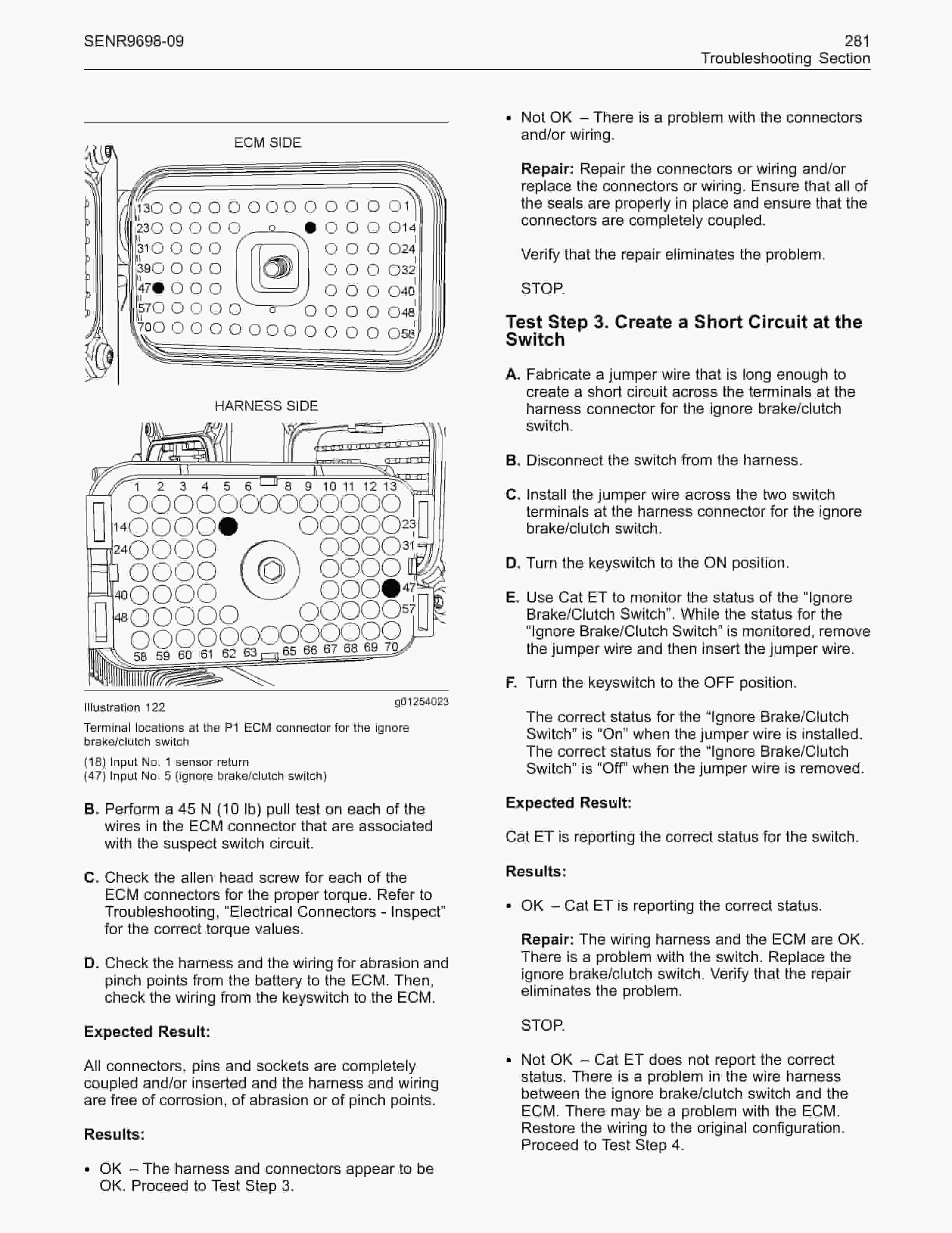 Caterpillar C11, C13, C15 On-Highway Engines Troubleshooting Manual SENR9698-09-3