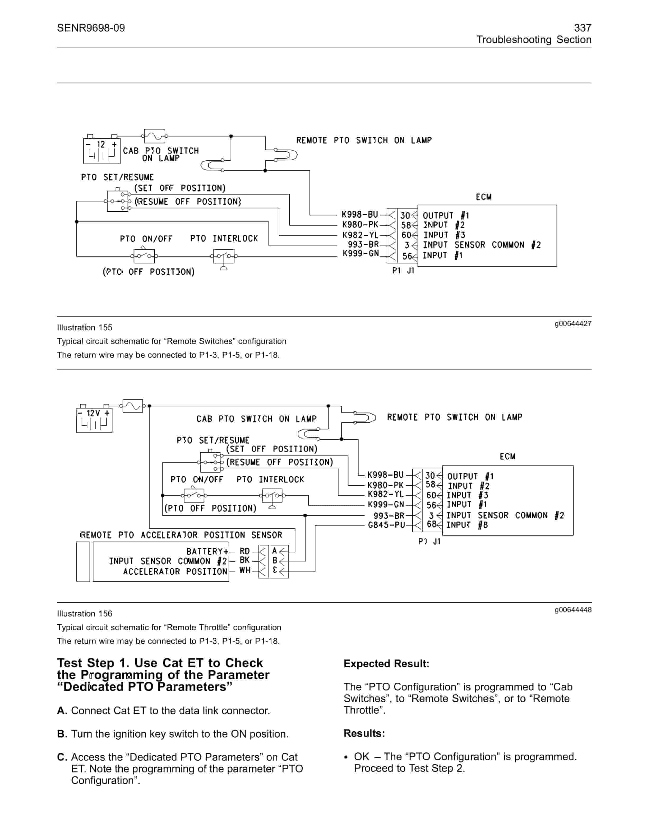 Caterpillar C11, C13, C15 On-Highway Engines Troubleshooting Manual SENR9698-09-5