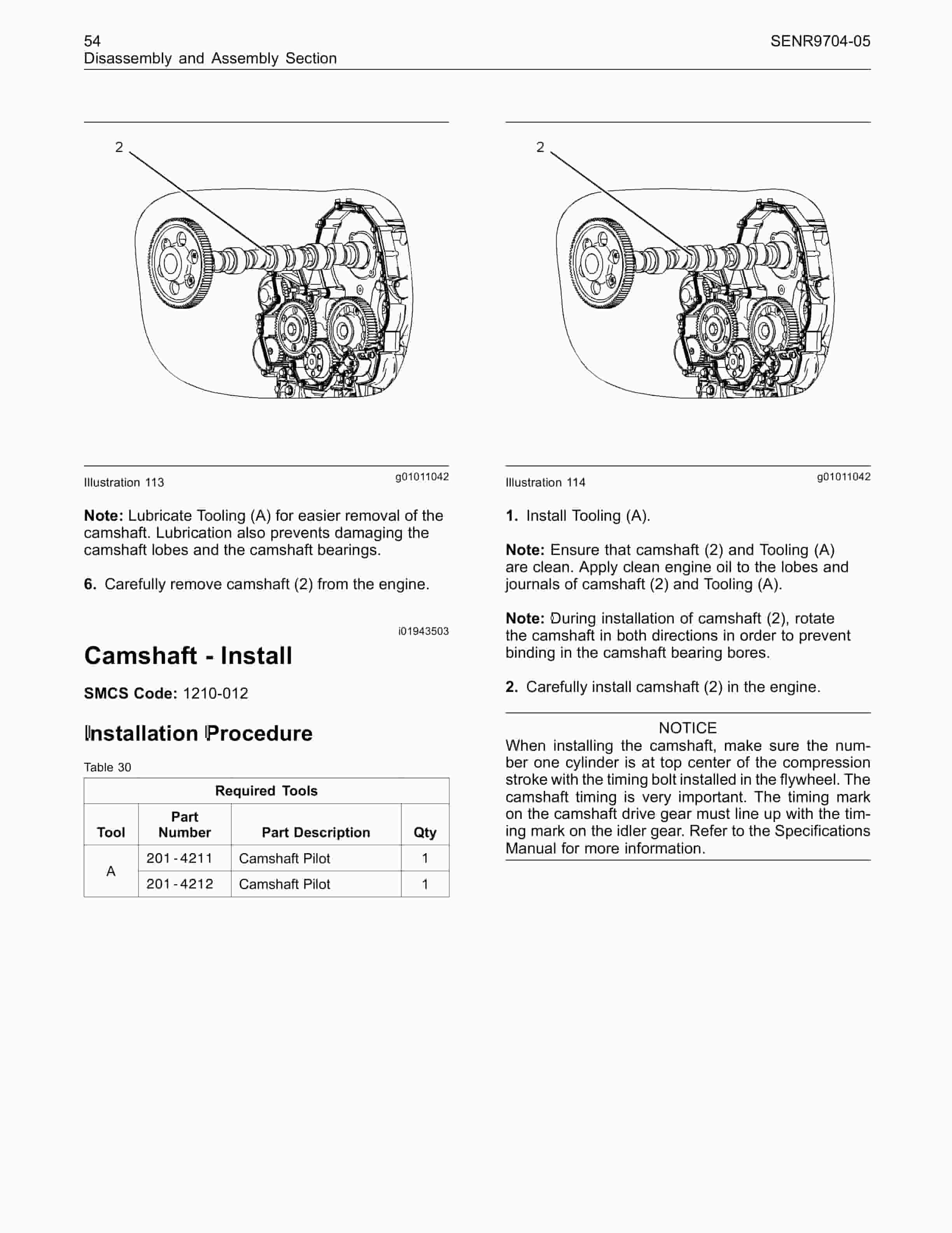 Caterpillar C11, C13 On-Highway Engines Dissassembly And Assembly Manual SENR9704-05-3