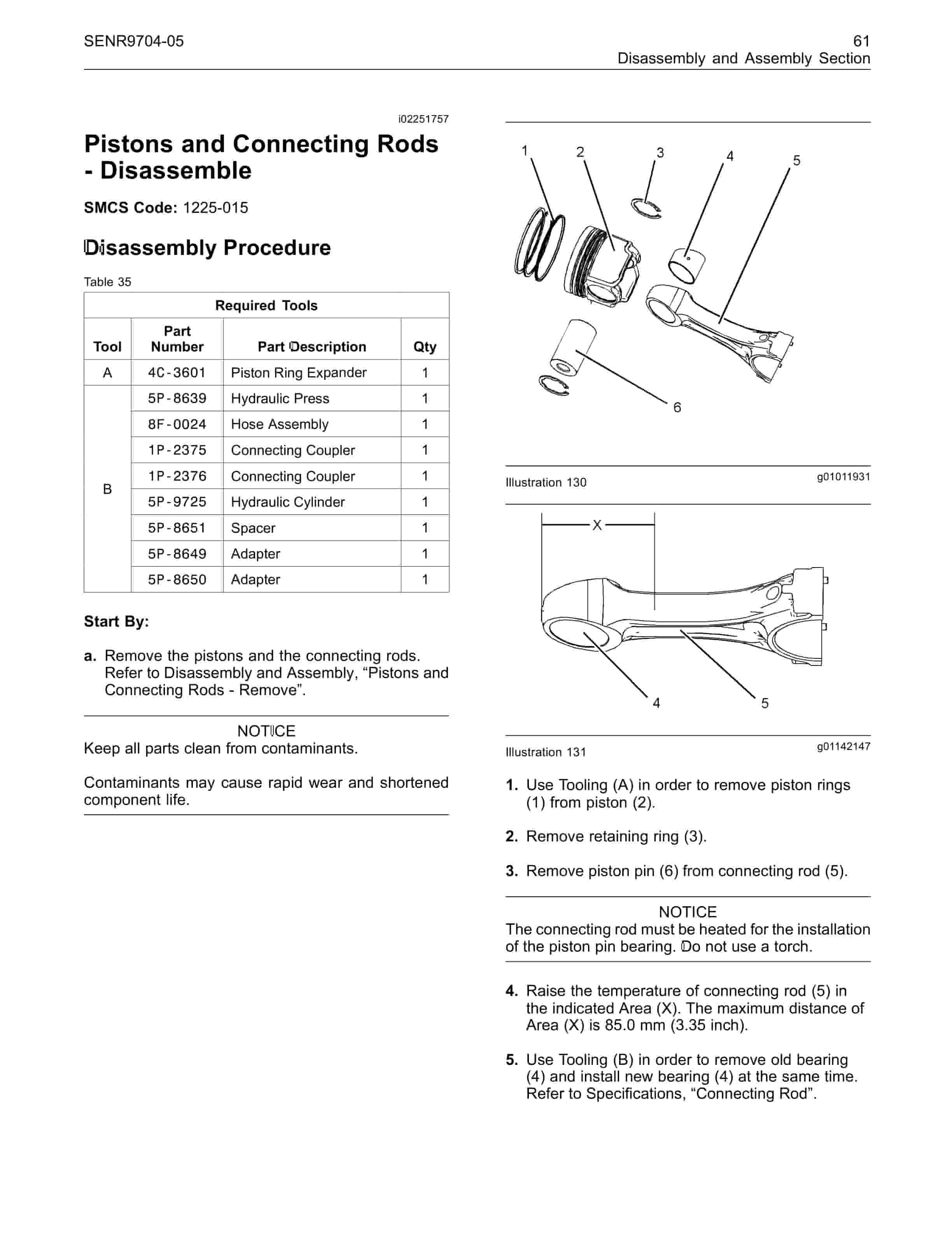 Caterpillar C11, C13 On-Highway Engines Dissassembly And Assembly Manual SENR9704-05-4