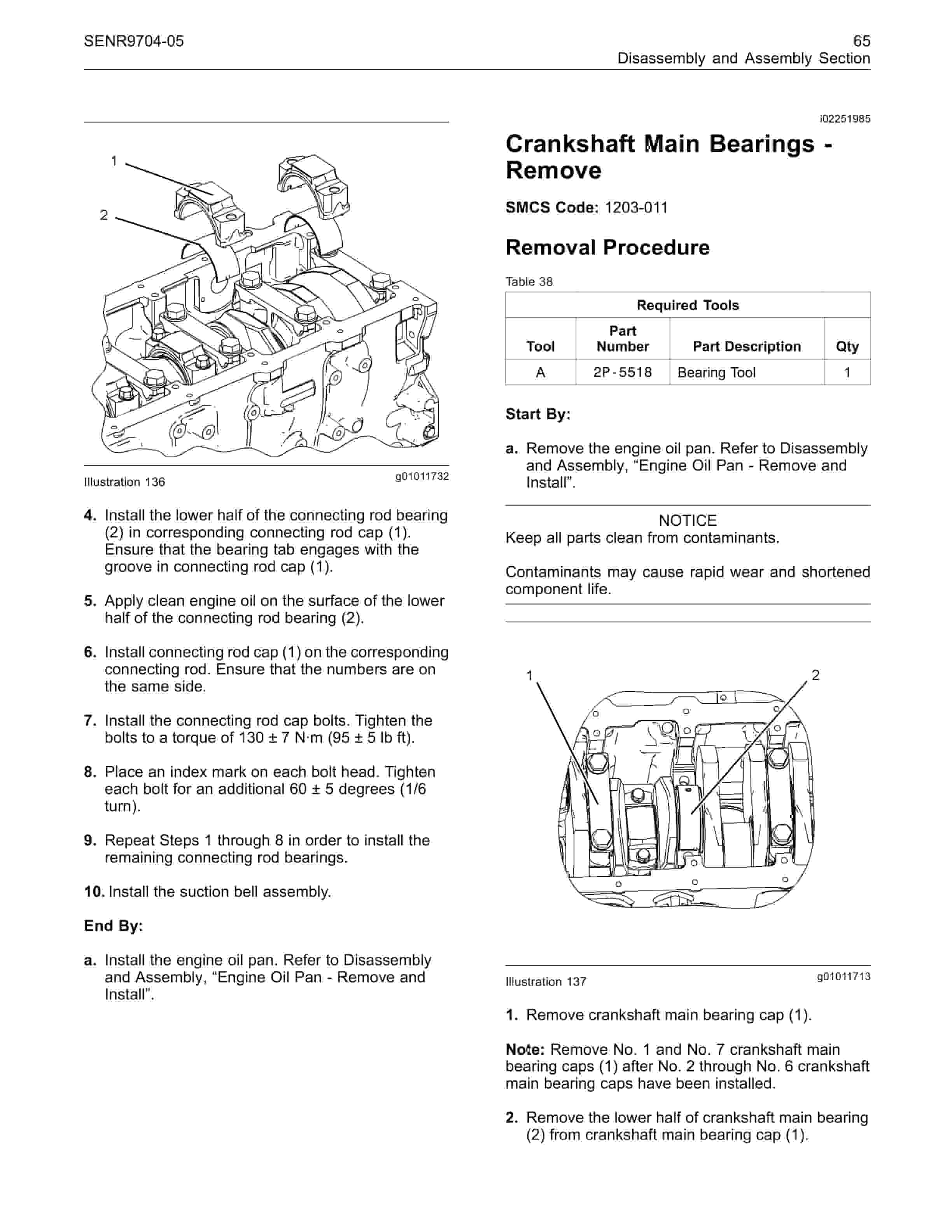 Caterpillar C11, C13 On-Highway Engines Dissassembly And Assembly Manual SENR9704-05-5