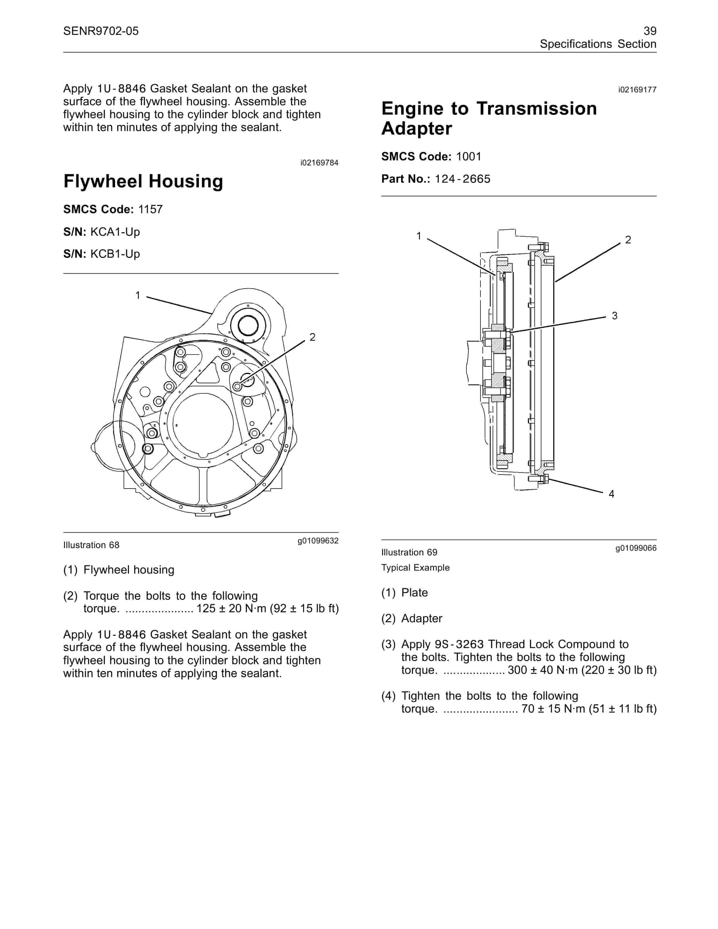 Caterpillar C11, C13 On-Highway Engines Specifications SENR9702-05-5