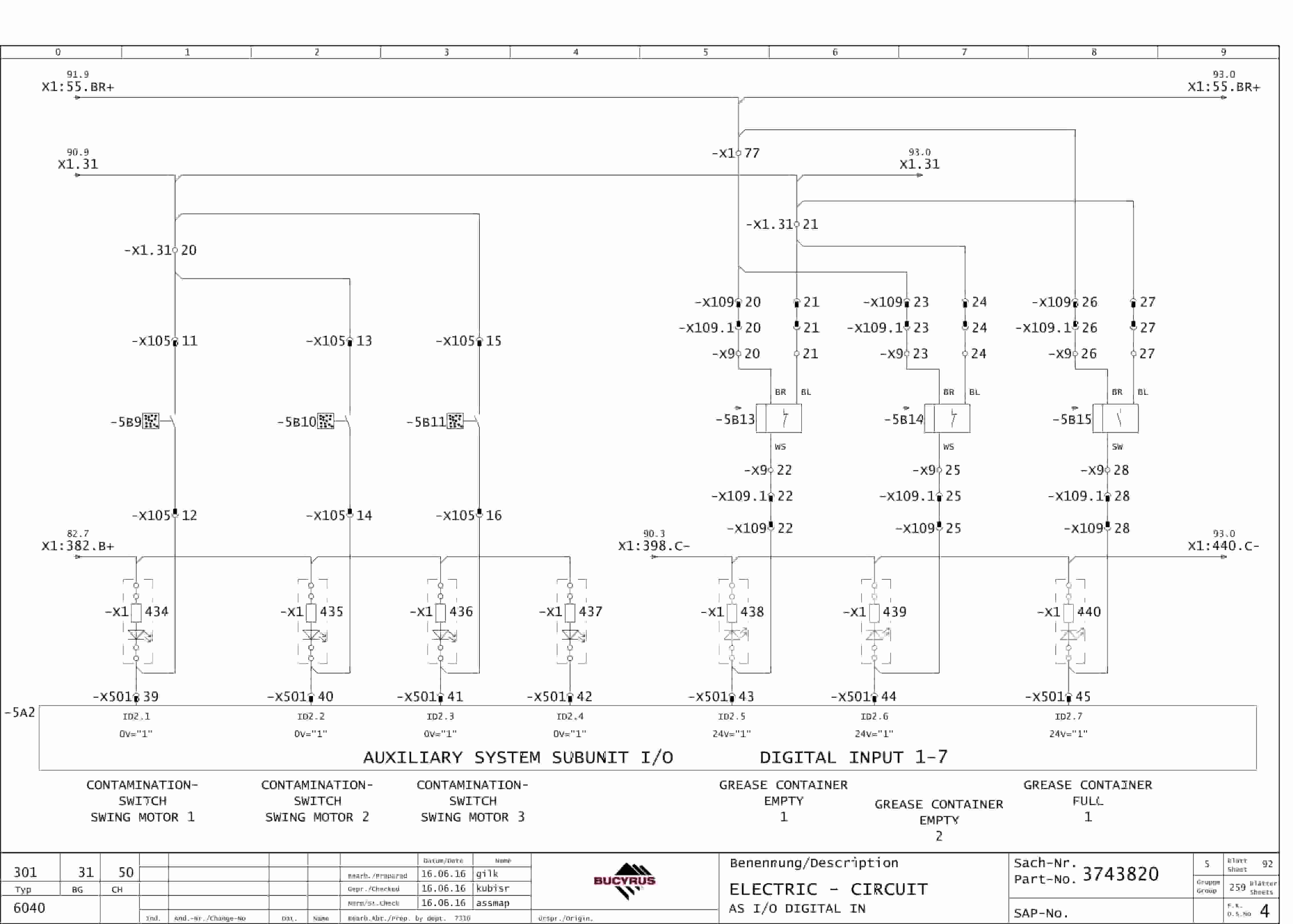 Caterpillar CAT-6040 Hydraulic Mining Excavators Electric System 4 Caterpillar CAT-6040 Hydraulic Mining Excavators Electric System - Image 4