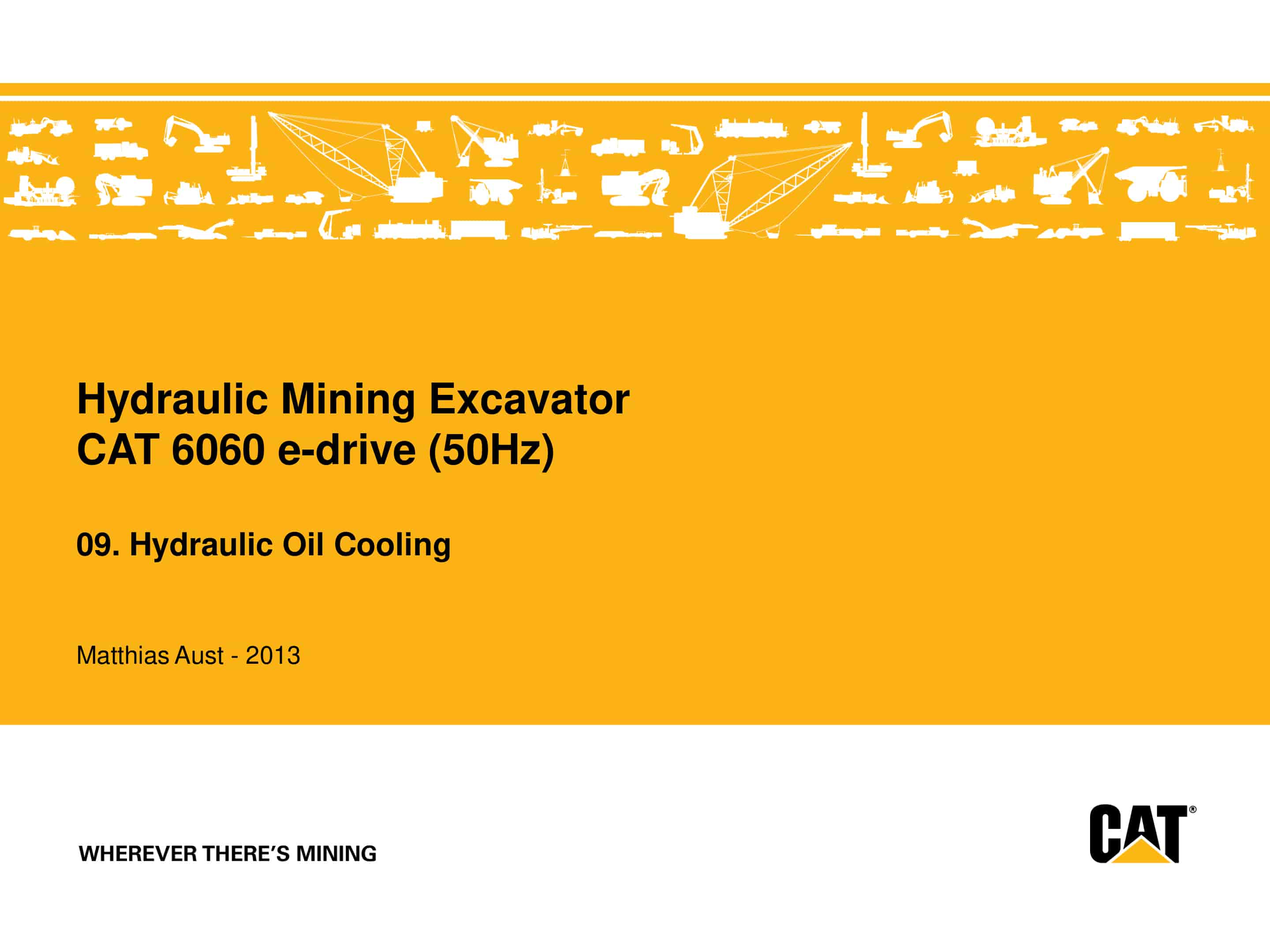 Caterpillar CAT-6060 E-Drive Hydraulic Mining Excavators Parts 3 Service Training 1 Caterpillar CAT-6060 E-Drive Hydraulic Mining Excavators Parts 3 Service Training