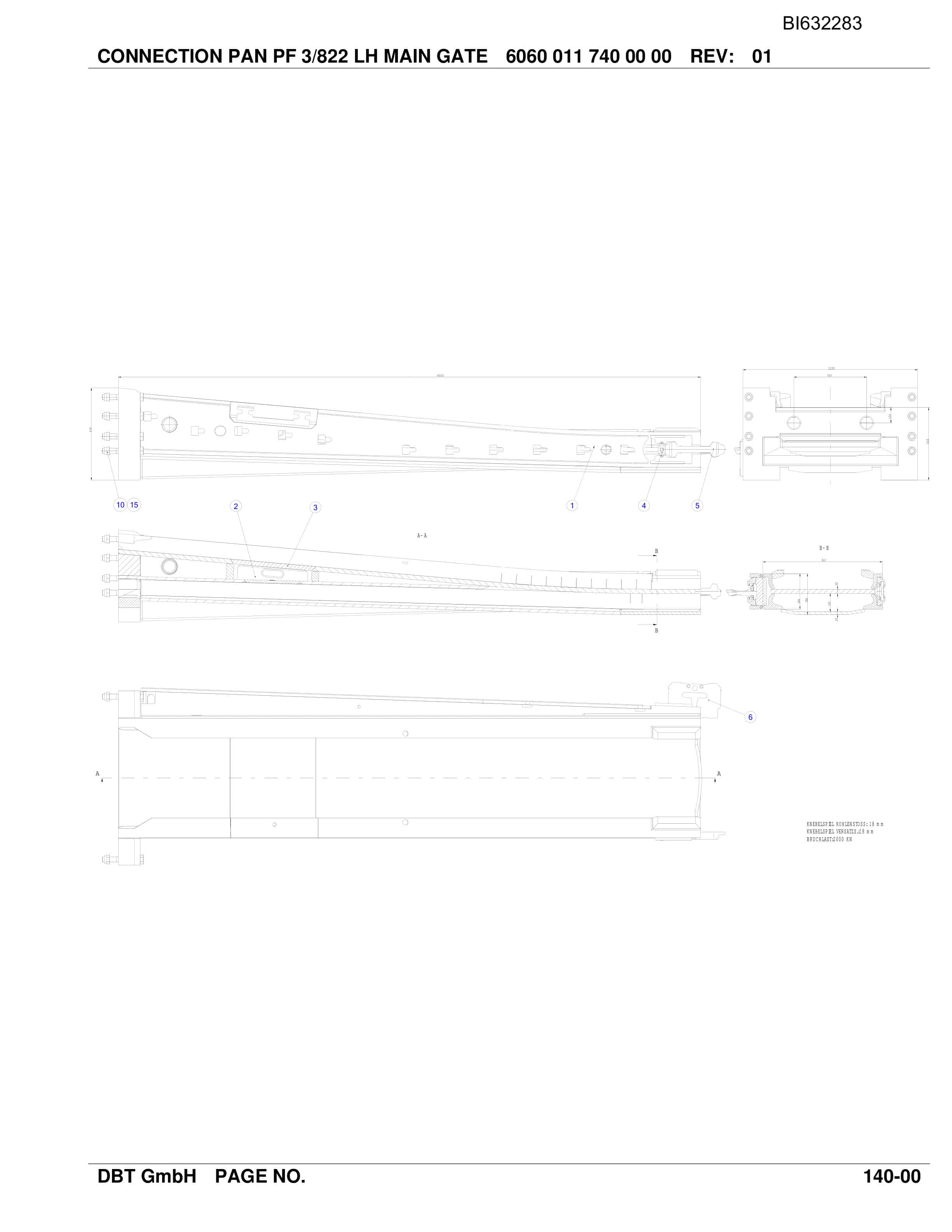 Caterpillar CHINA TIEFA 2 Parts Manual BI632283-2
