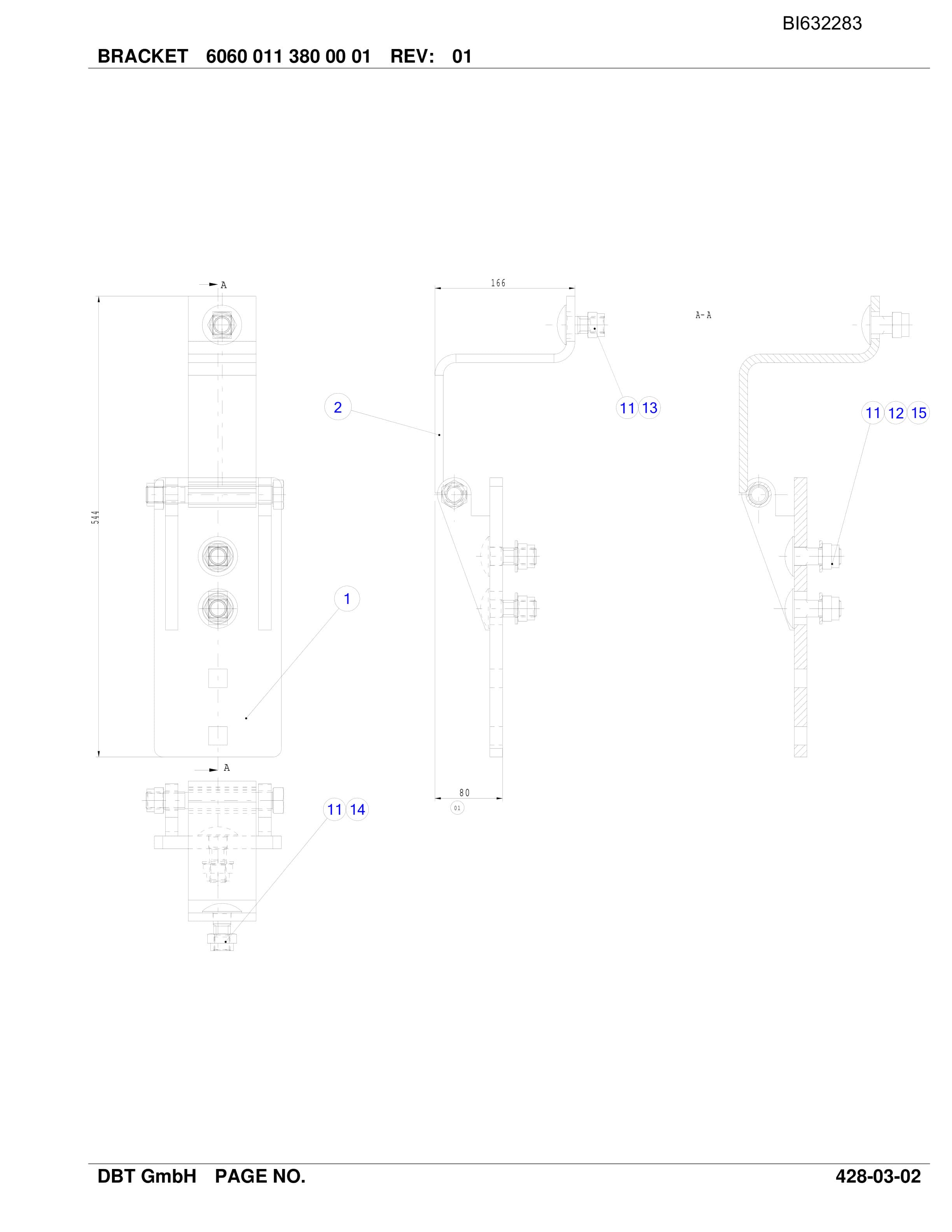 Caterpillar CHINA TIEFA 2 Parts Manual BI632283-5
