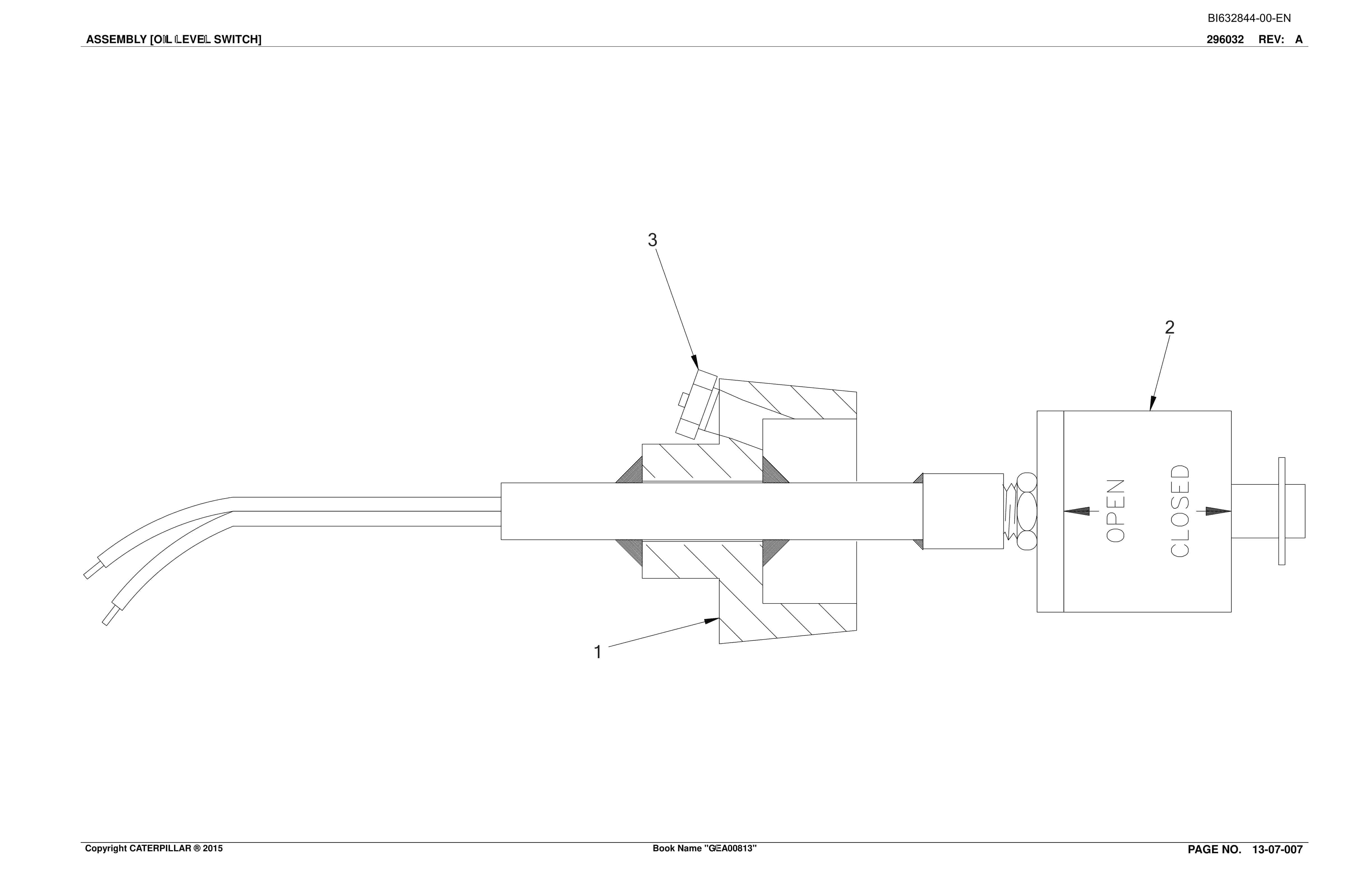 Caterpillar CM210 Continuous Miner Parts Catalog BI632844-3
