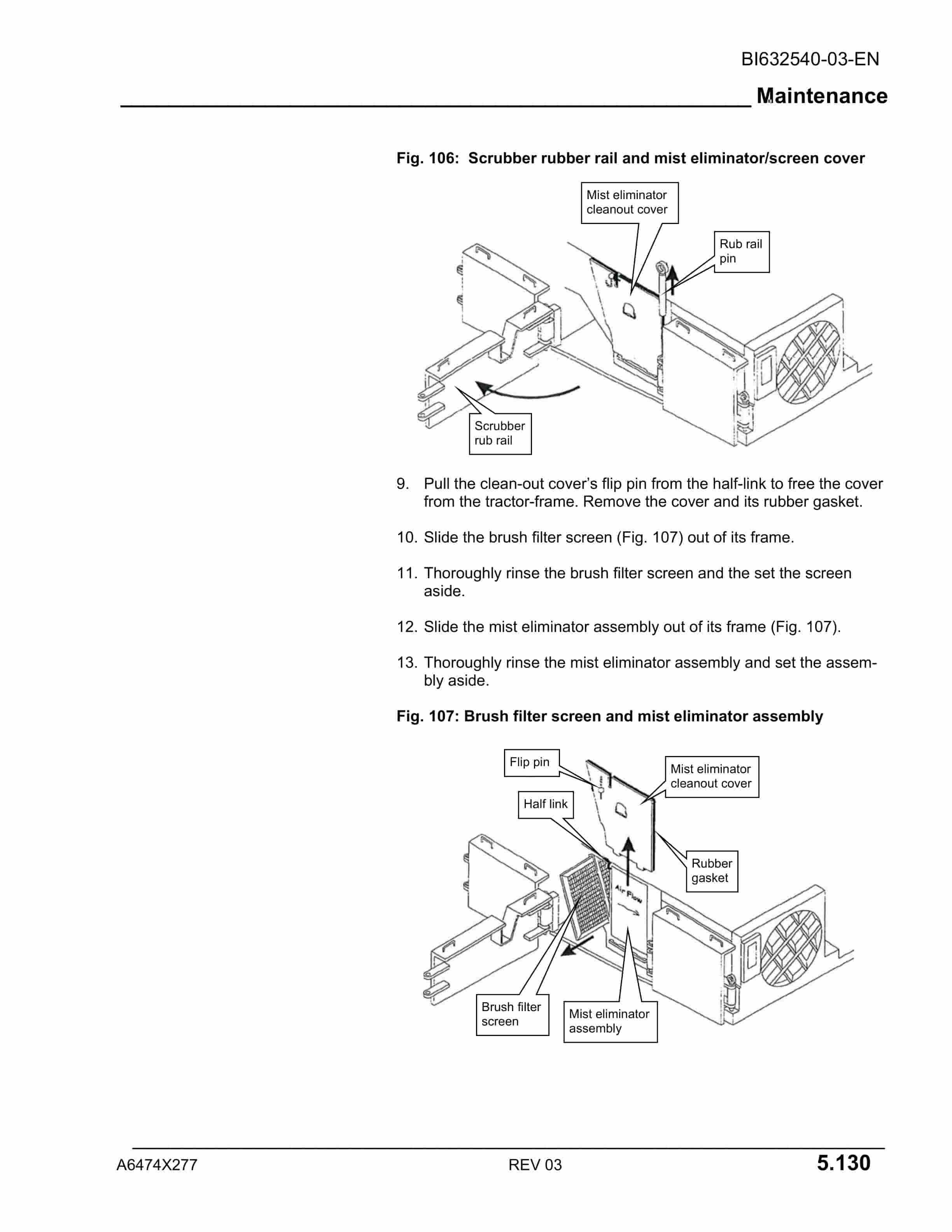 Caterpillar CM230 Continuous Miner Operation Manual BI632540-03-2