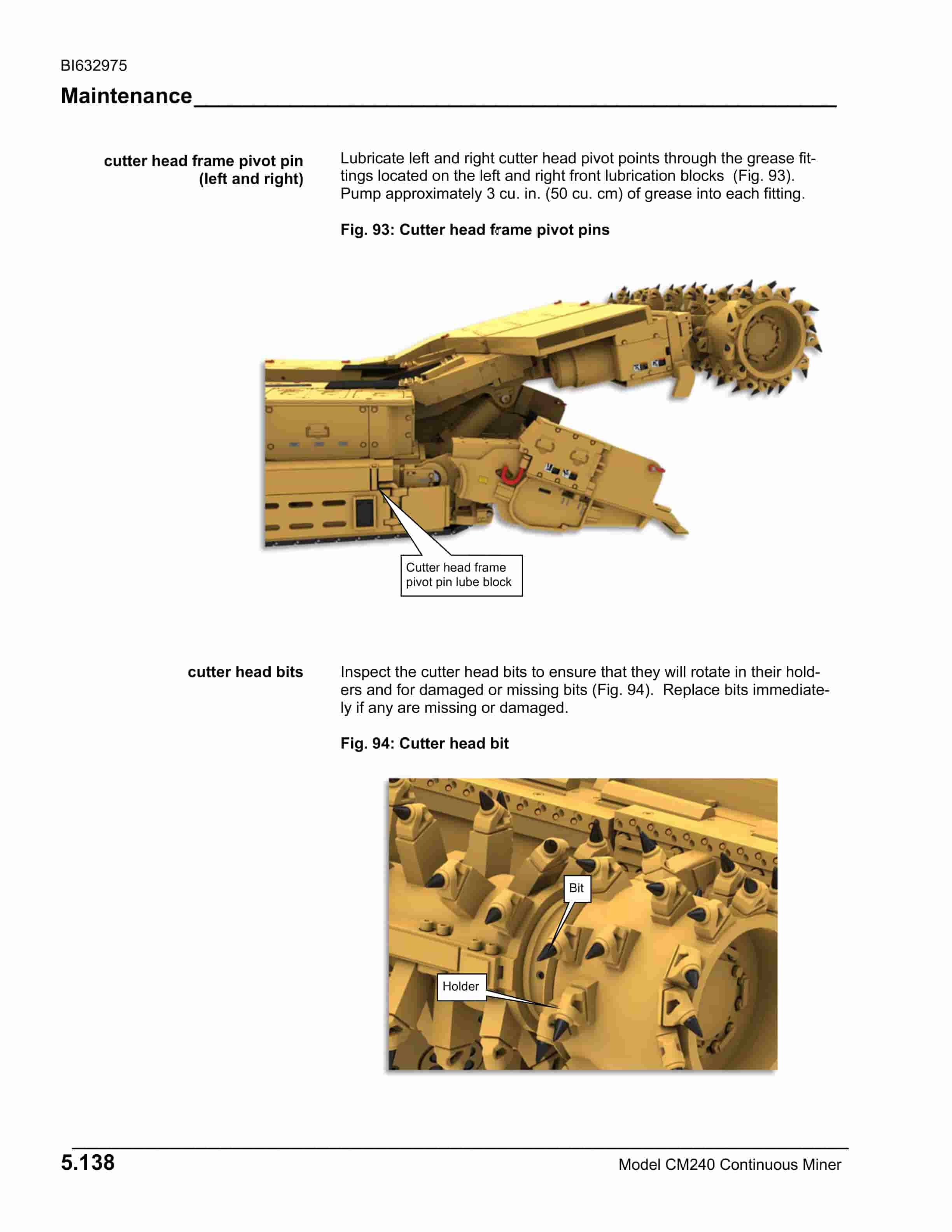 Caterpillar CM240 Operation And Maintenance Manual BI632975-2