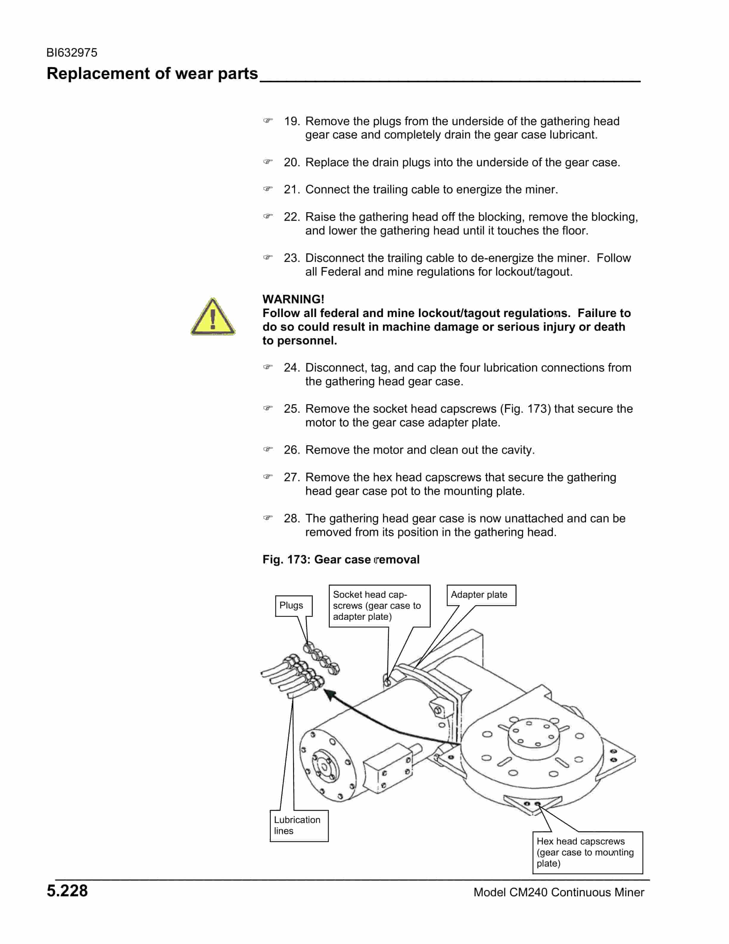 Caterpillar CM240 Operation And Maintenance Manual BI632975-4