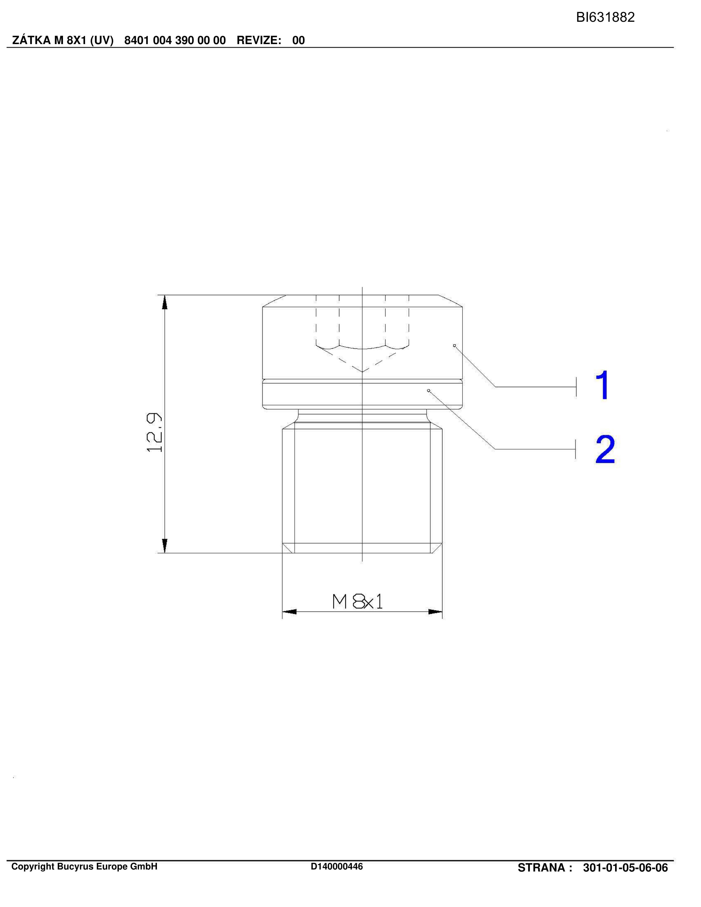 Caterpillar CSA 3 HS, DOP.PF6-1042 Parts Manual BI631882-2