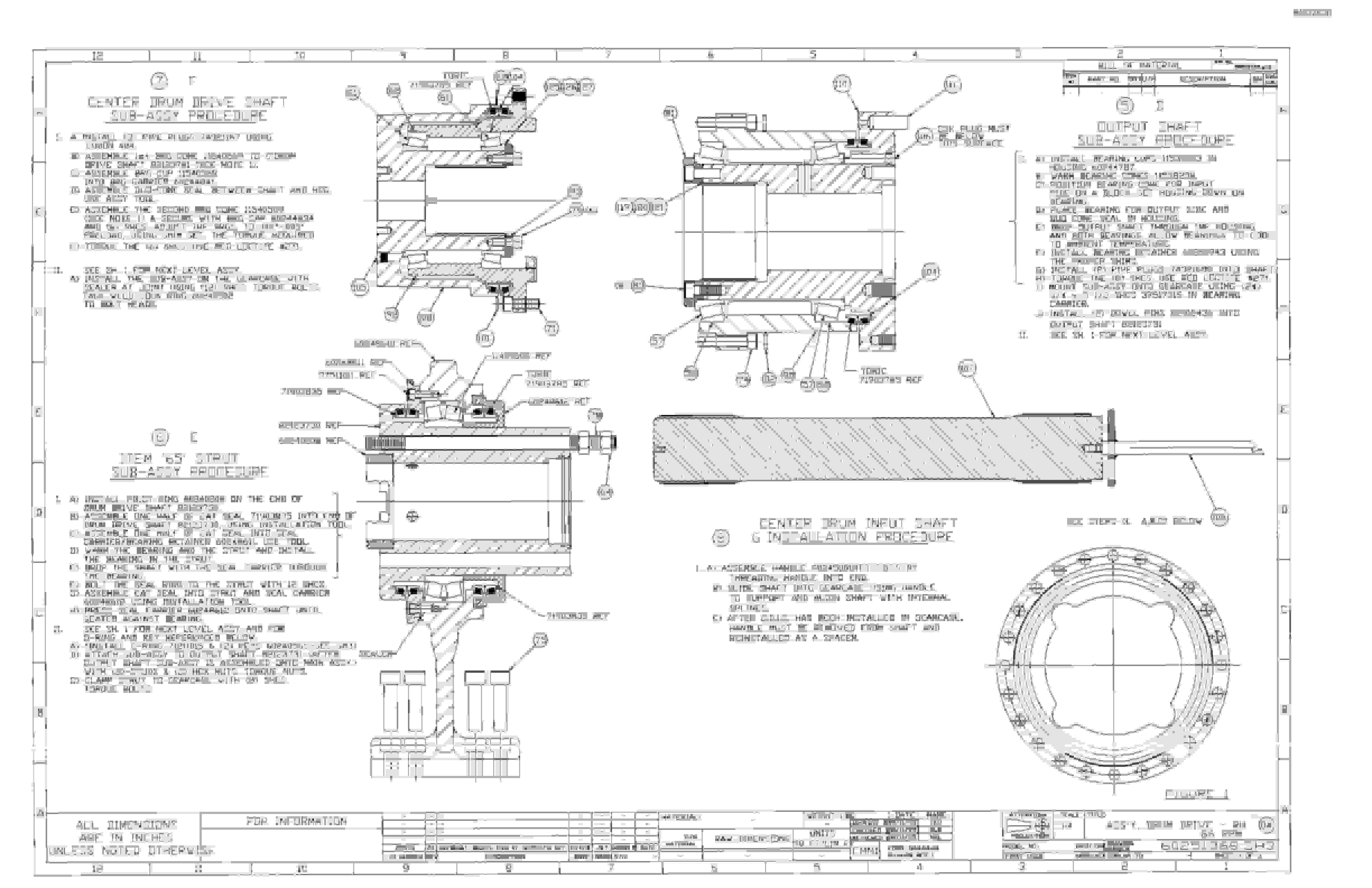 Caterpillar Dash One Miner Parts Catalog BI632520-4