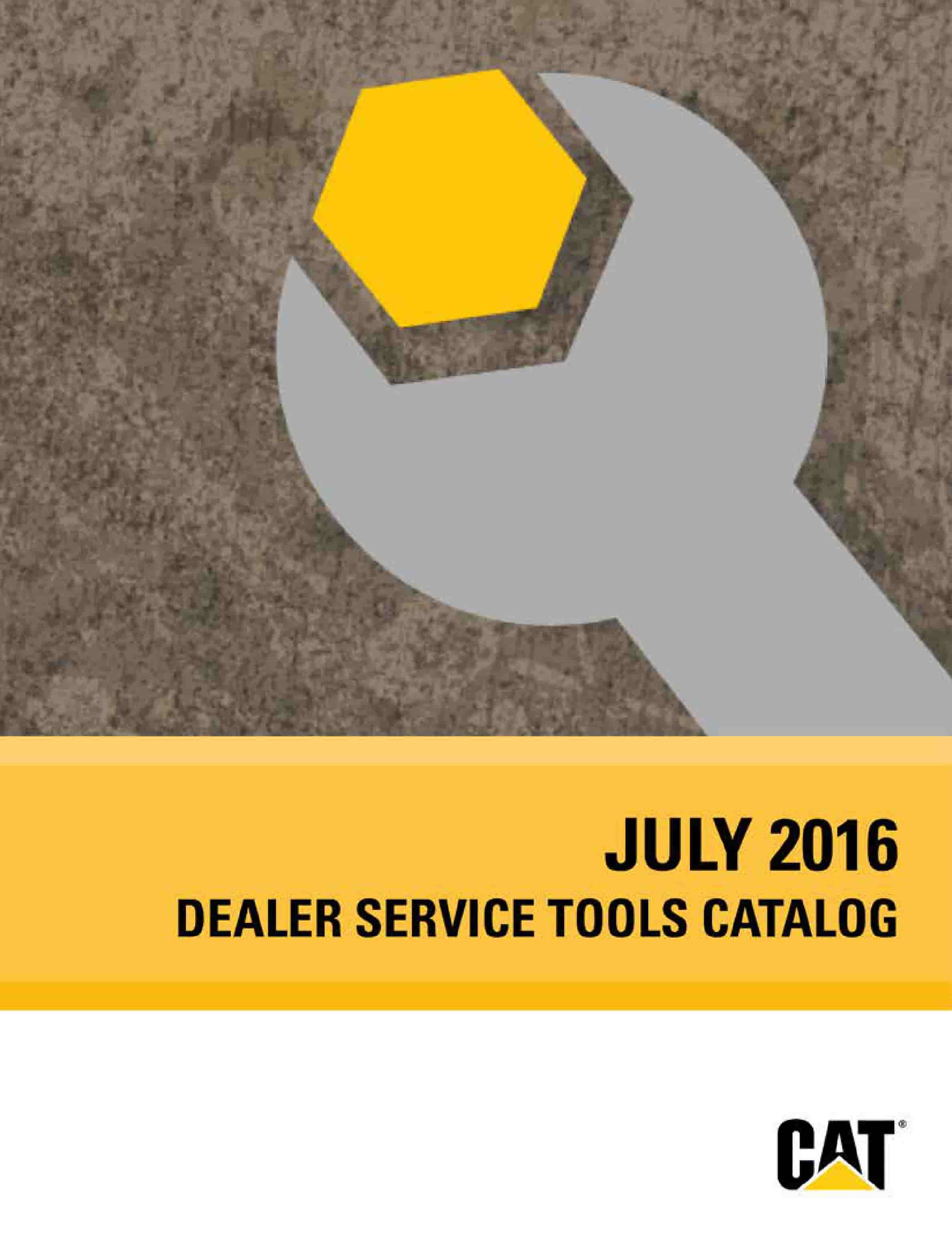 Caterpillar Dealer Service Tools Catalog 1 Caterpillar Dealer Service Tools Catalog