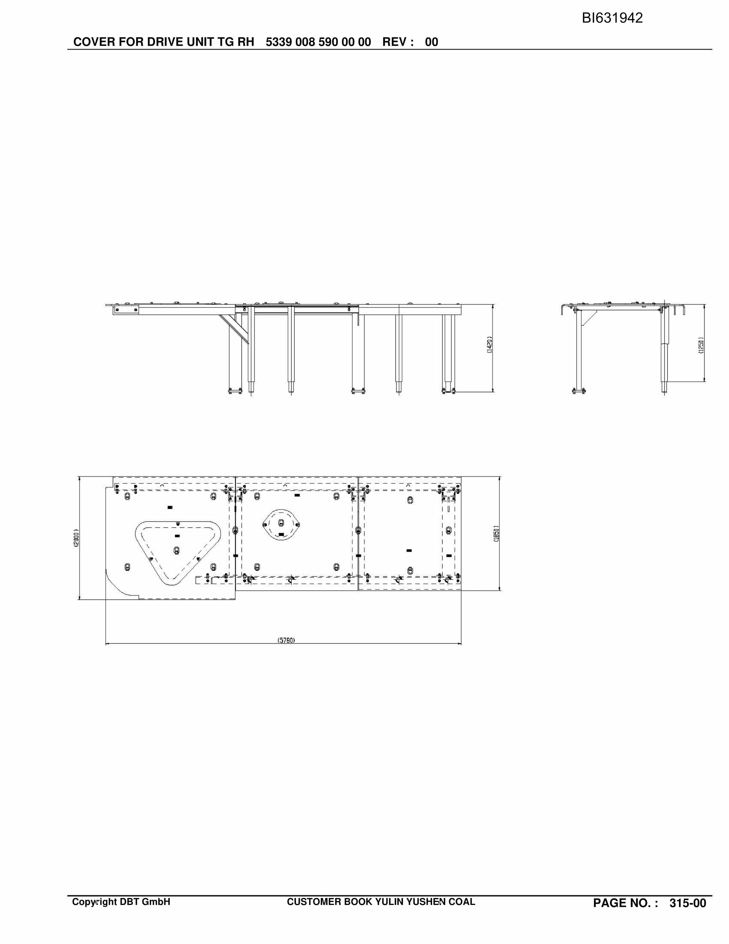 Caterpillar Face Conveyor PF 6-1142 Parts Manual BI631942-5