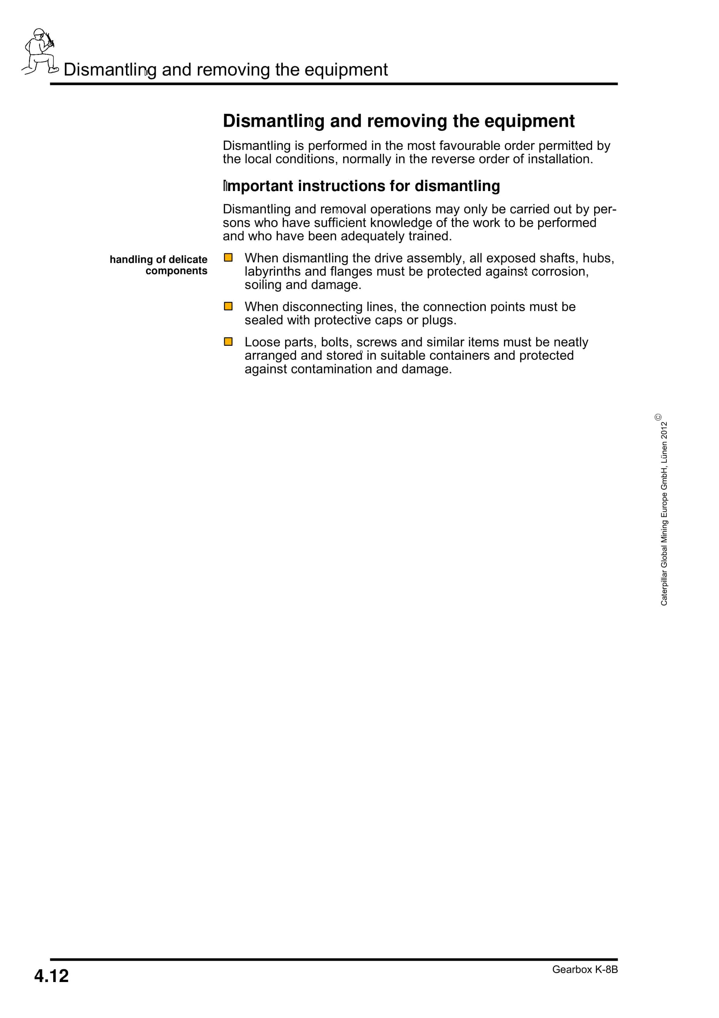 Caterpillar Gearbox Operation And Maintenance Manual BI628326-2