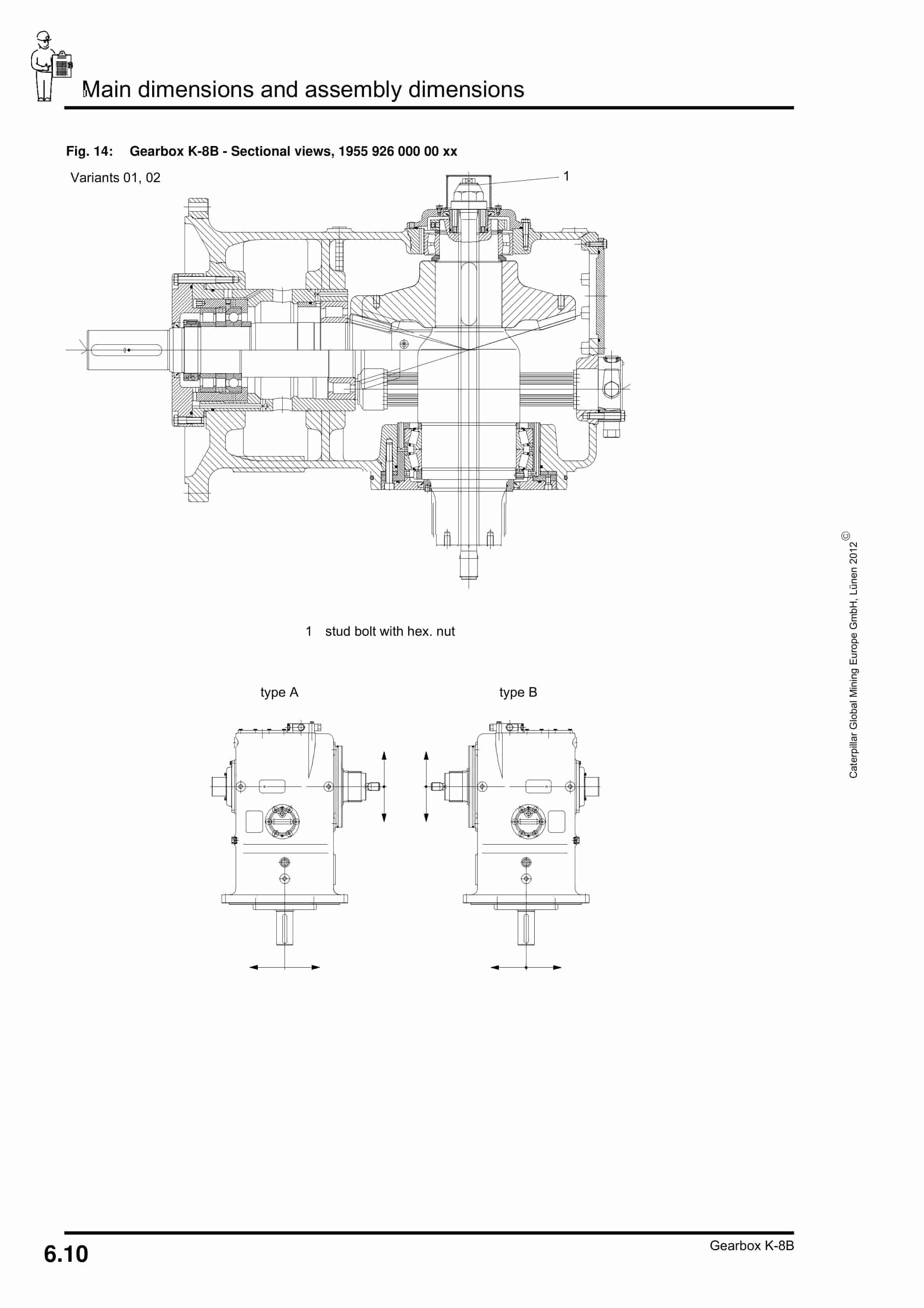 Caterpillar Gearbox Operation And Maintenance Manual BI628326-4