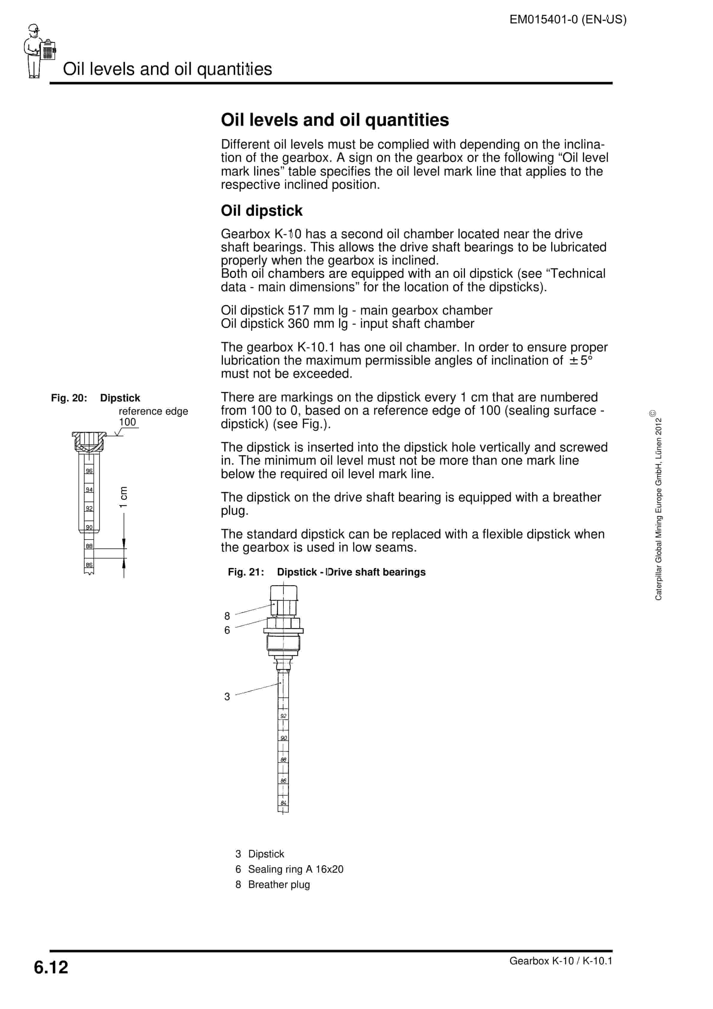 Caterpillar Gearbox Operation And Maintenance Manual EM015401-0-5