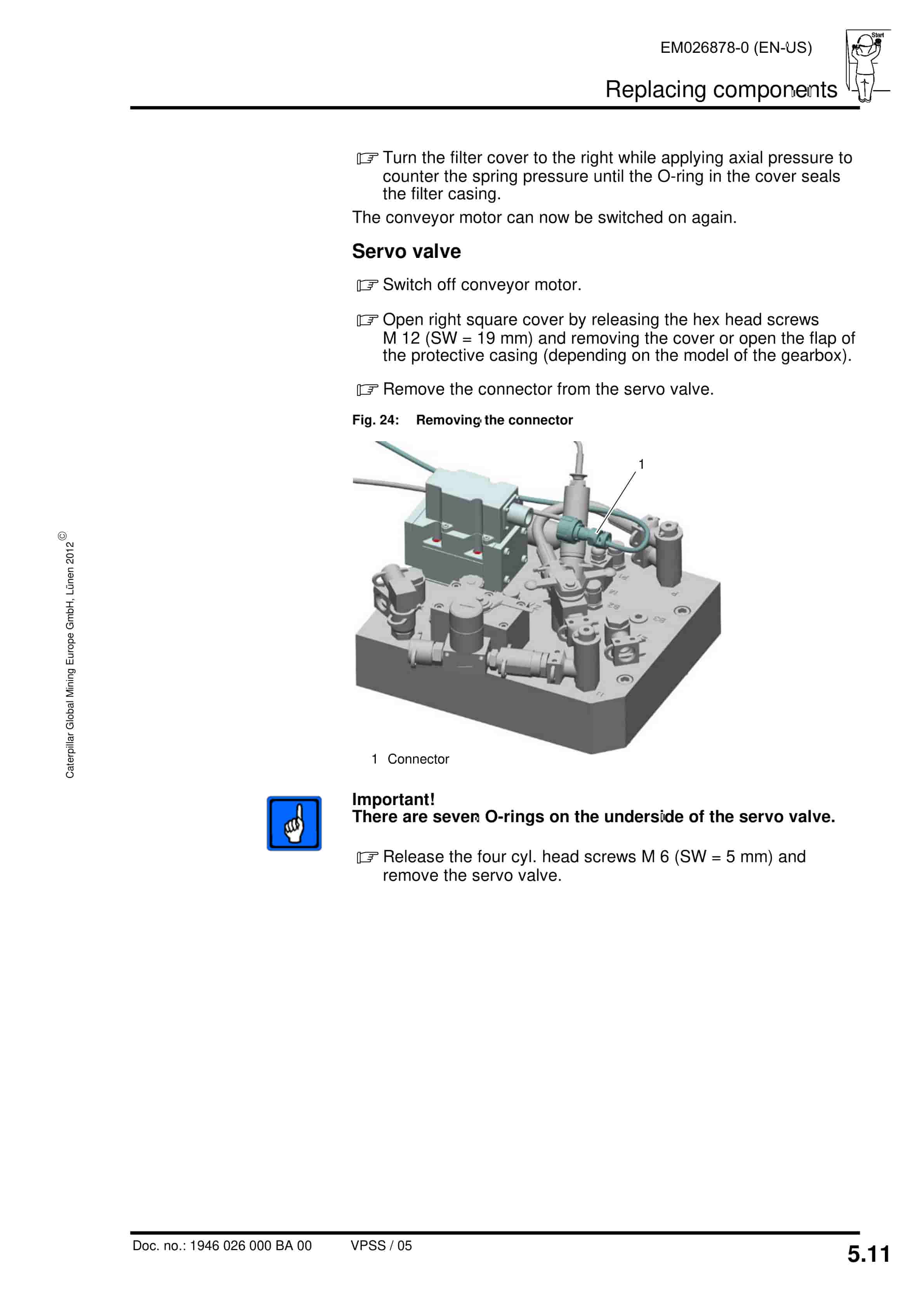Caterpillar Gearbox P-65-(S) CST Operating Manual EM026878-0-2