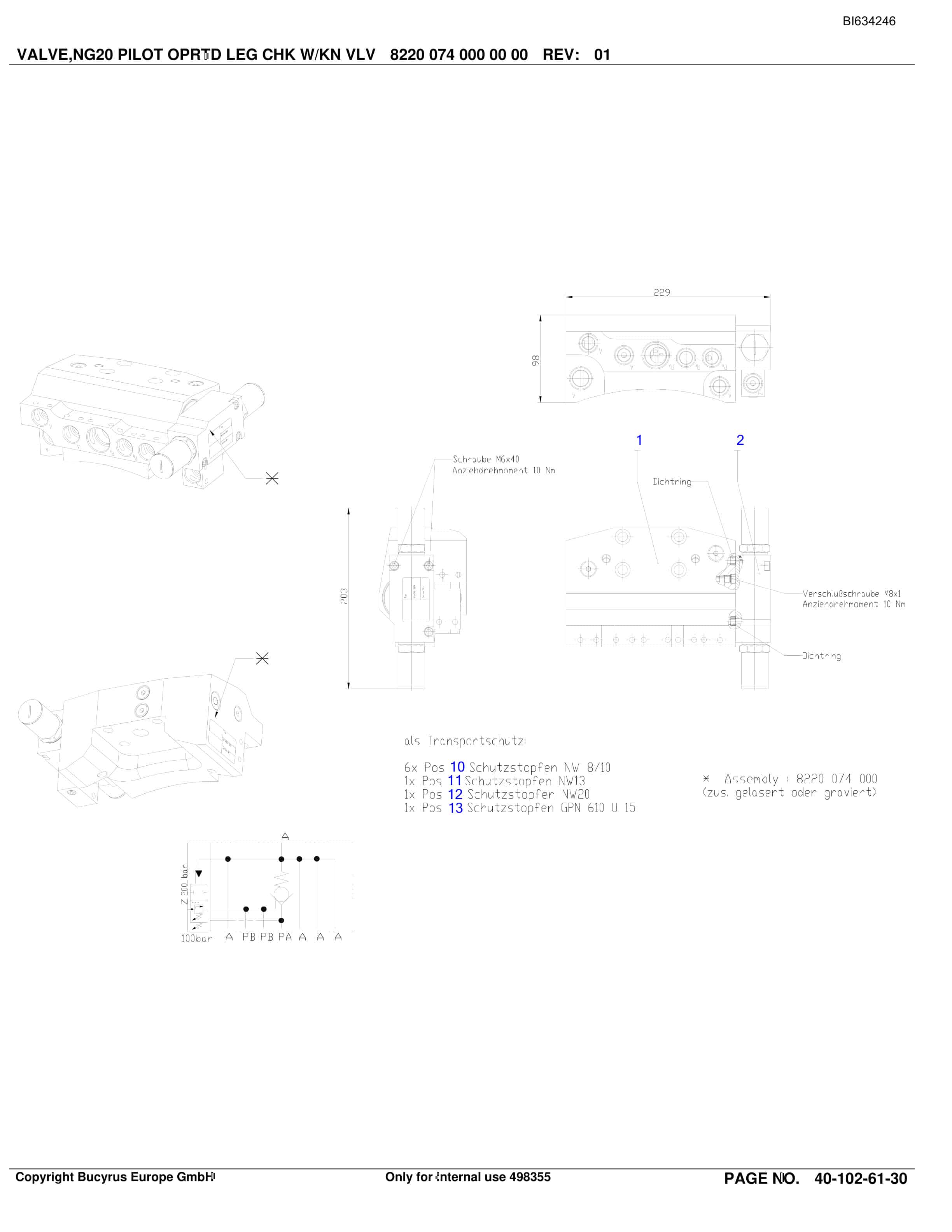 Caterpillar Grasstree Parts Manual BI634246-5