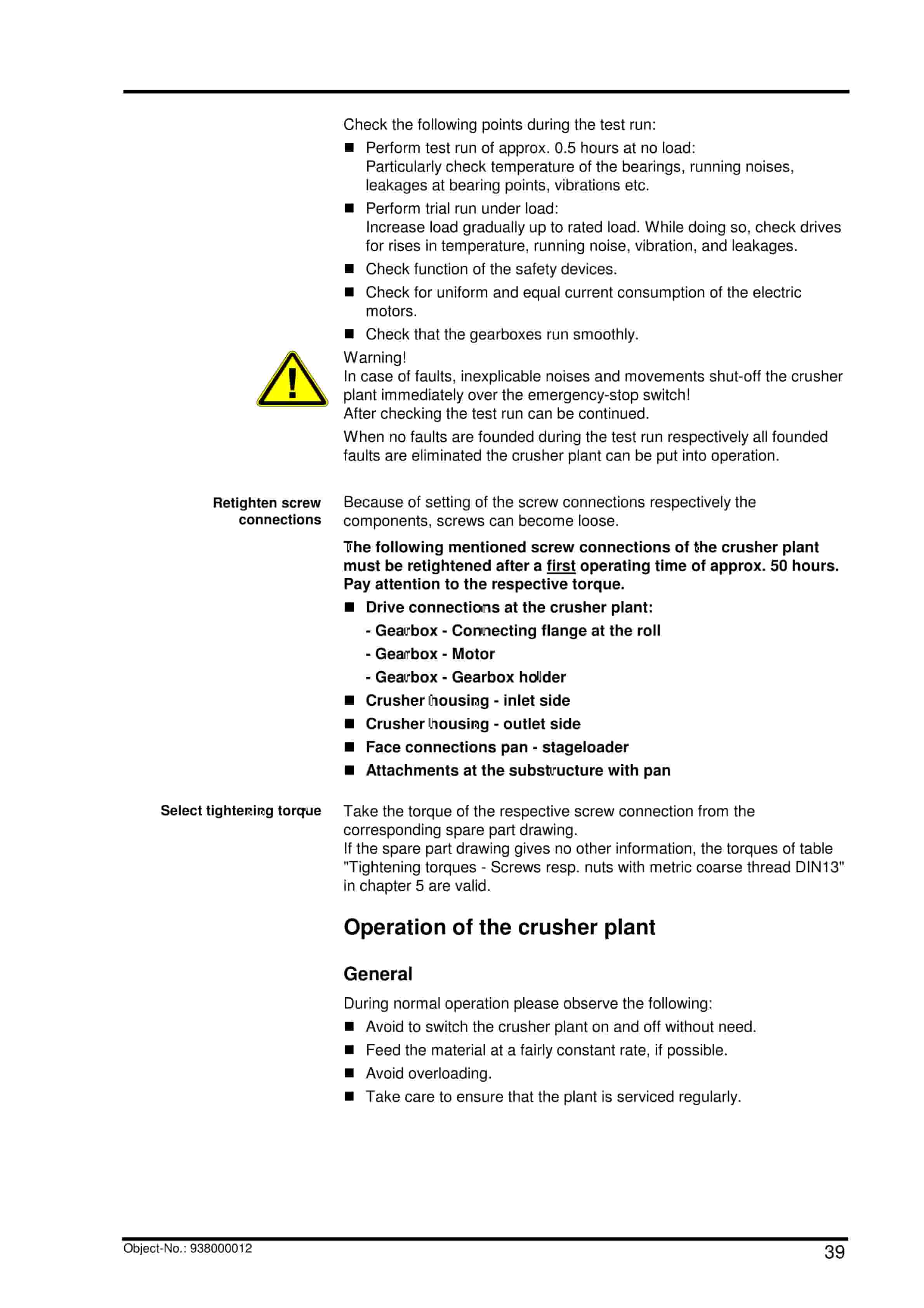 Caterpillar Impact Roll Crusher SB 0916 Operation And Maintenance Manual BI636344-5