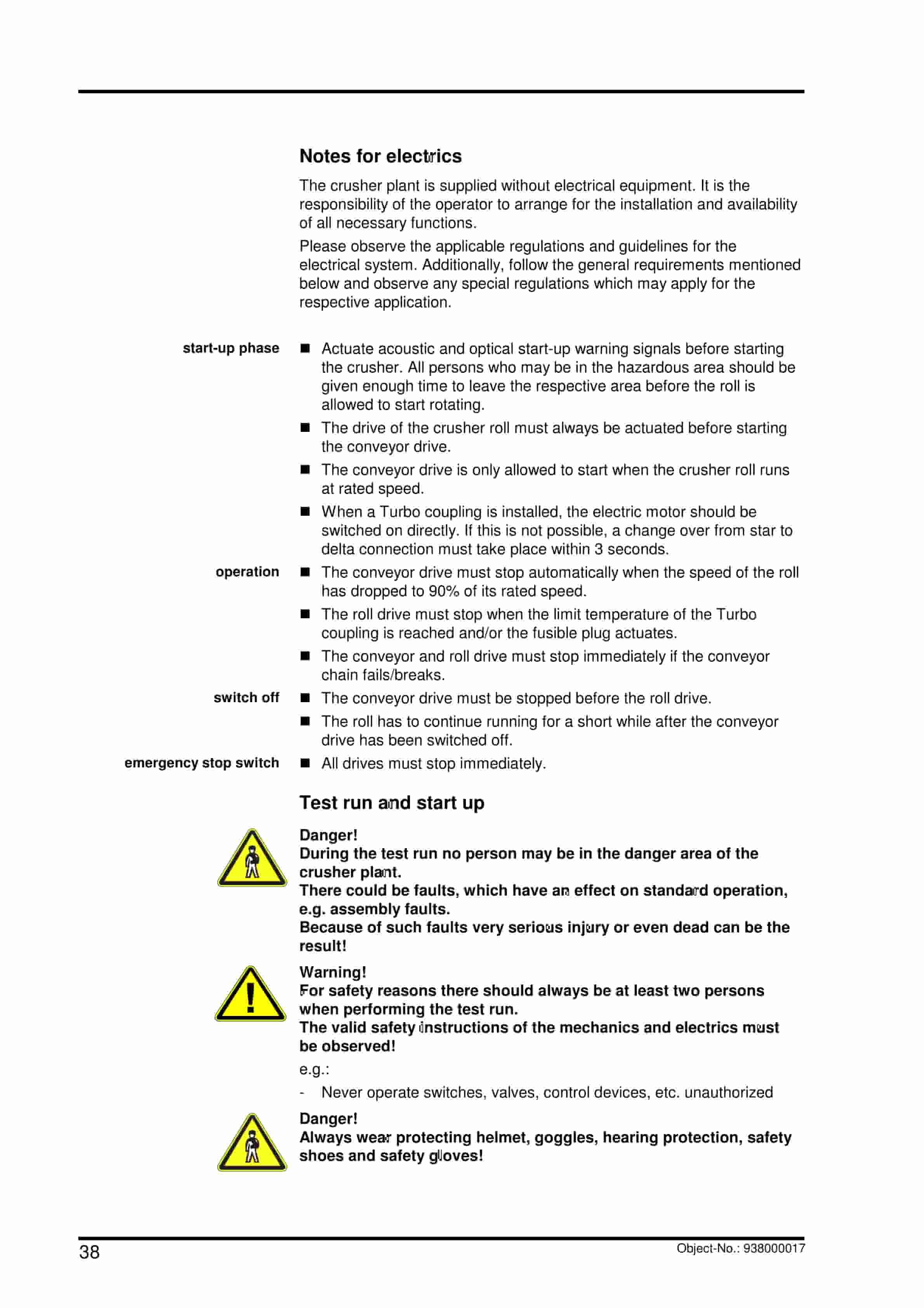 Caterpillar Impact Roll Crusher SB 0916 Operation And Maintenance Manual BI636391-5